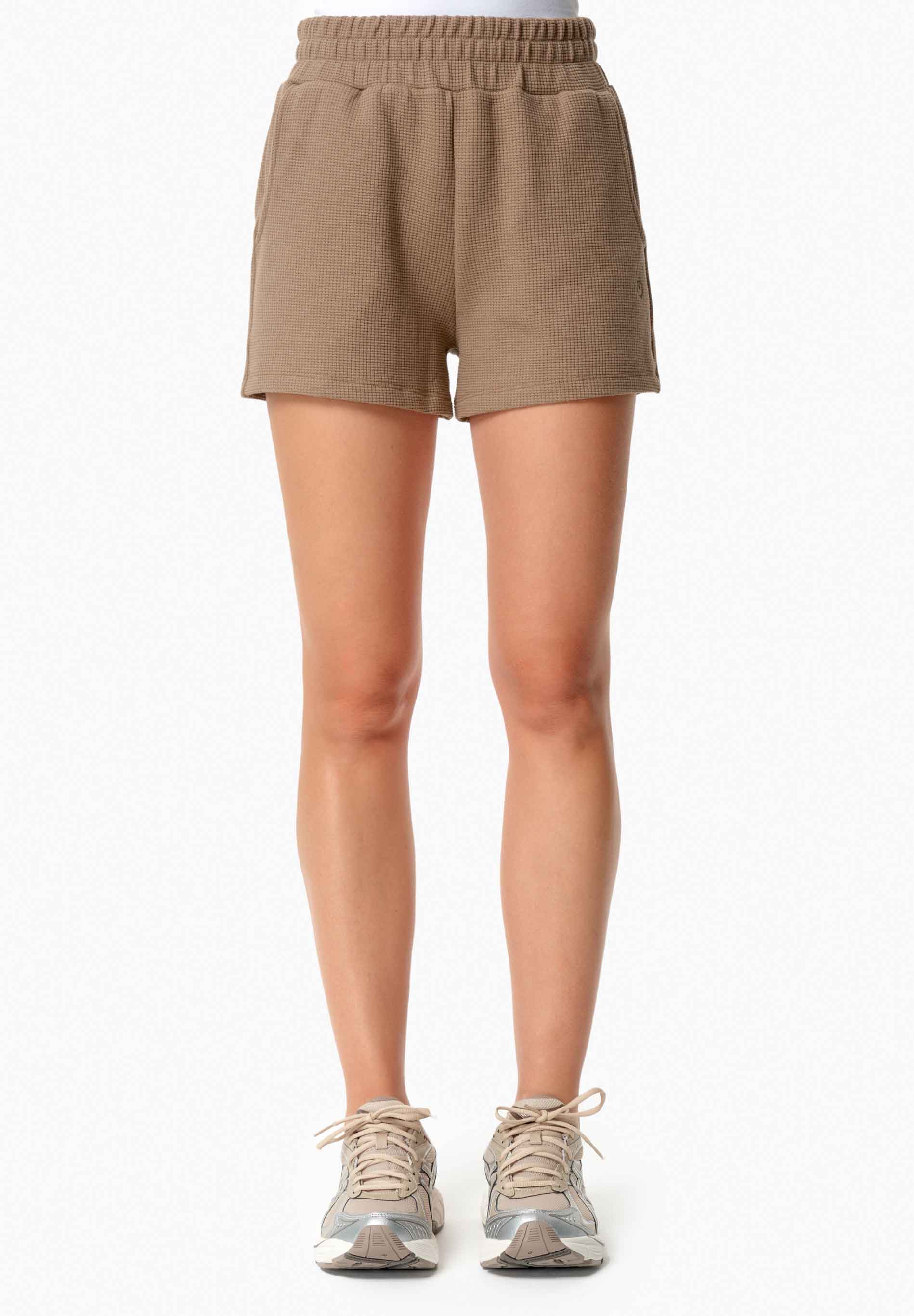 SAVANNA | Waffel Shorts aus Bio-Baumwolle und recyceltem Polyester