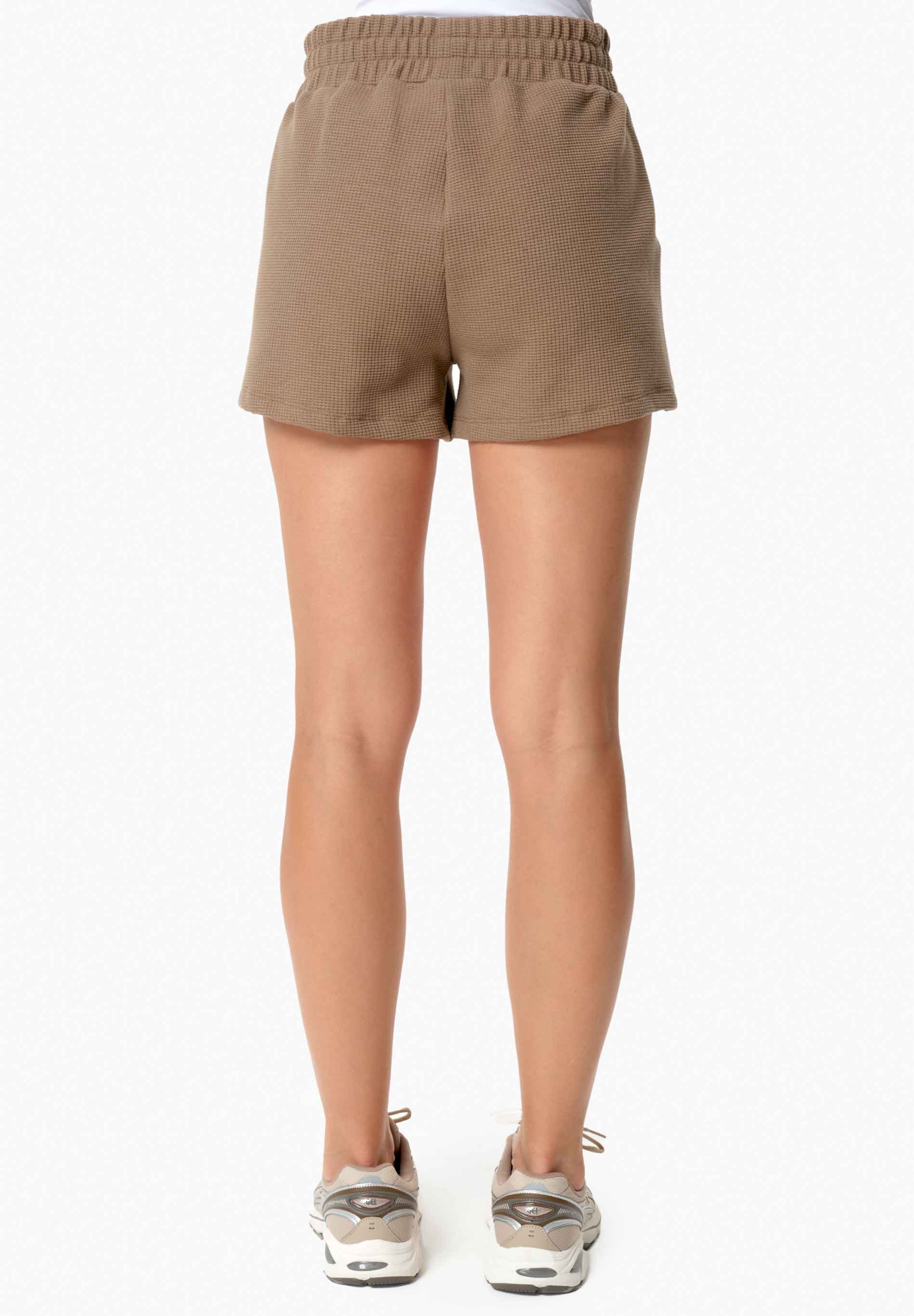 SAVANNA | Waffel Shorts aus Bio-Baumwolle und recyceltem Polyester