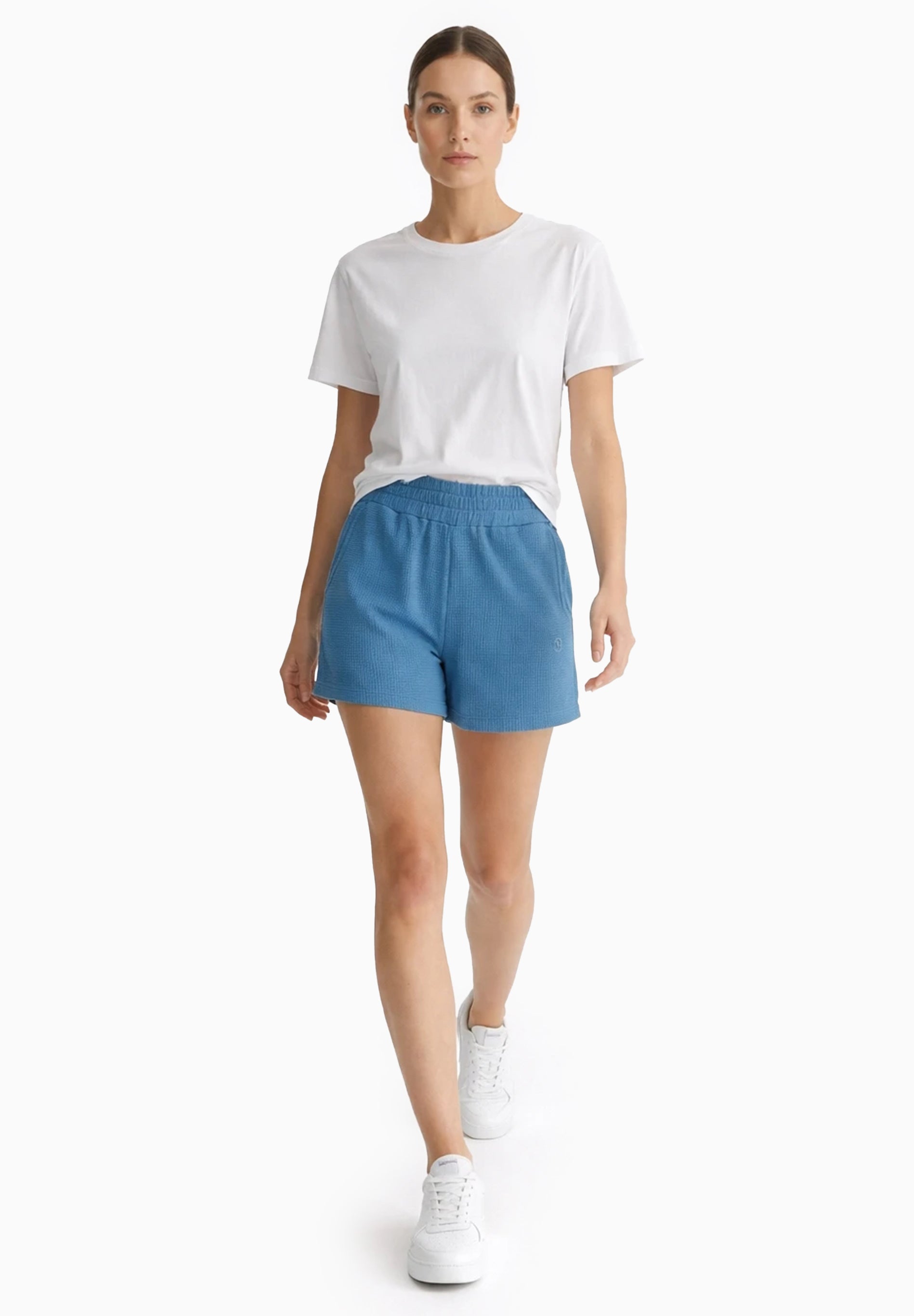 SAVANNA | Waffel-Shorts aus Bio-Baumwolle und recyceltem Polyester