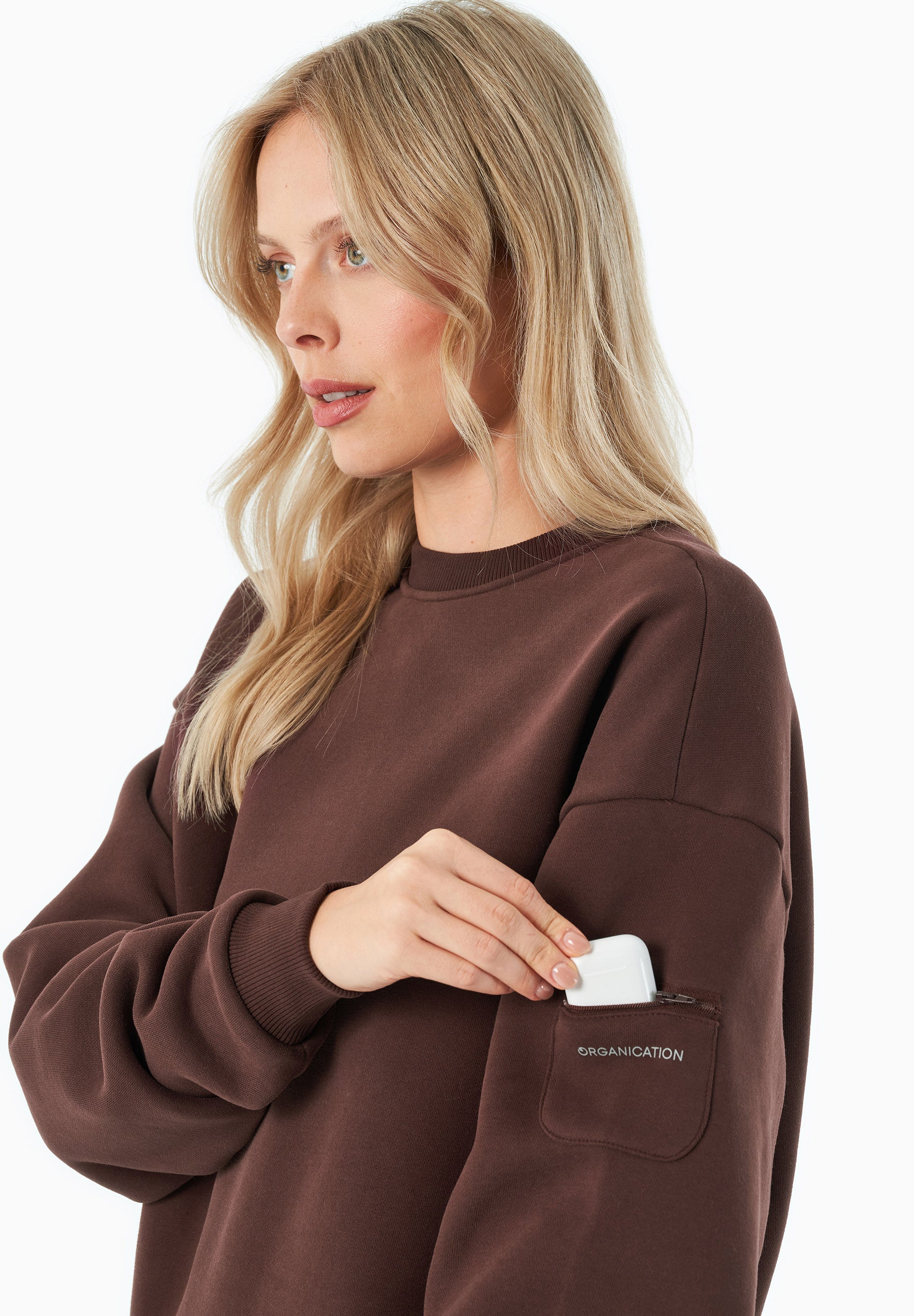 SAYLORR | Essentials Travel Unisex Sweatshirt aus Bio-Baumwolle und recyceltem Polyester