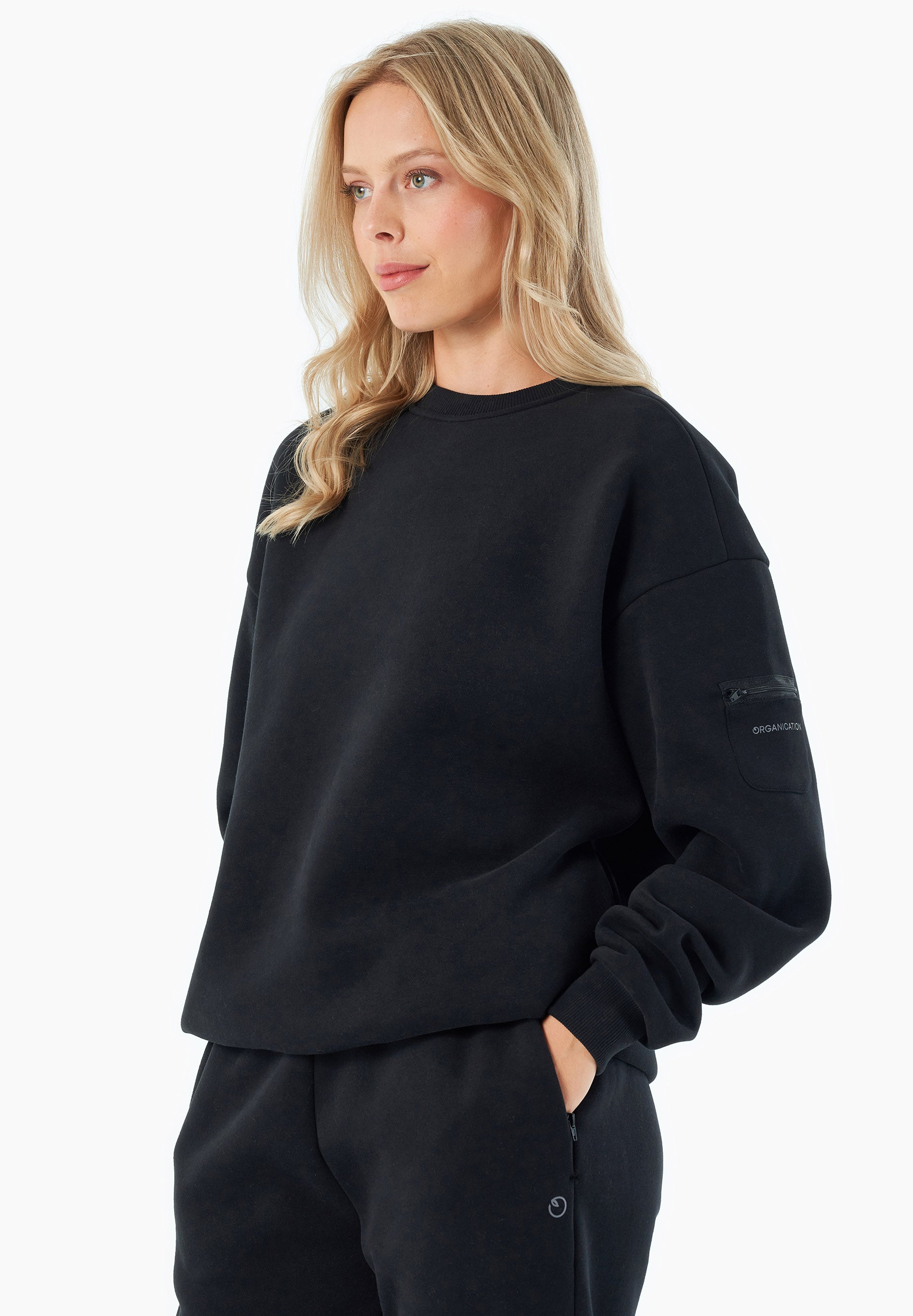 SAYLORR | Essentials Travel Unisex Sweatshirt aus Bio-Baumwolle und recyceltem Polyester