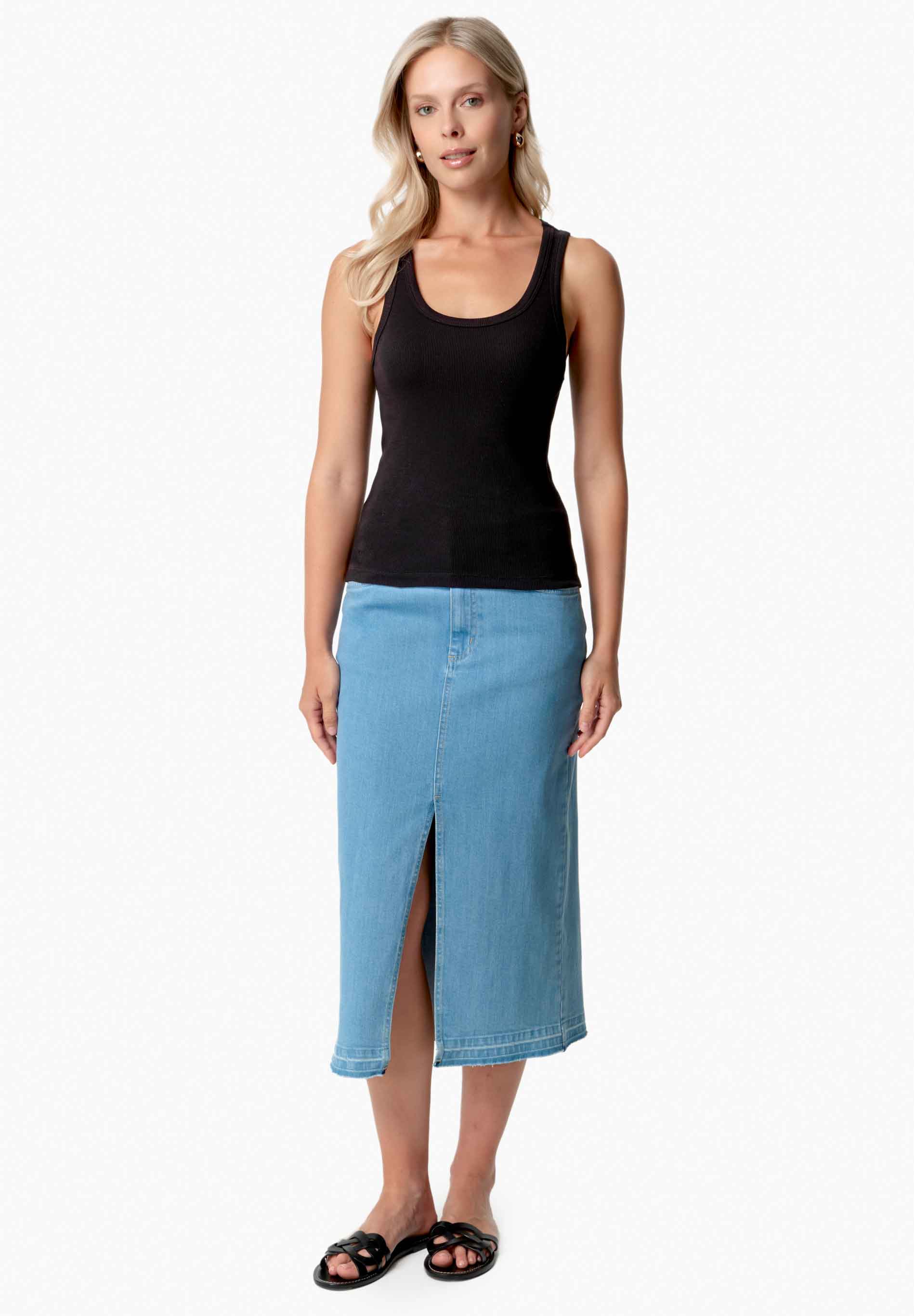 SOFFIA | Rib Top aus Bio-Baumwolle