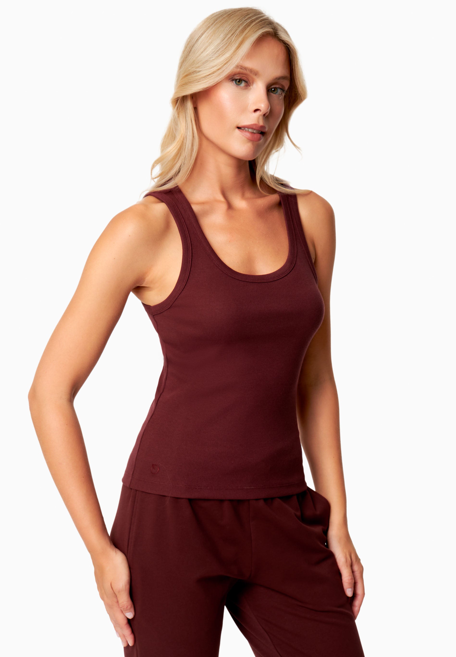 SOFFIA | Rib Top aus Bio-Baumwolle