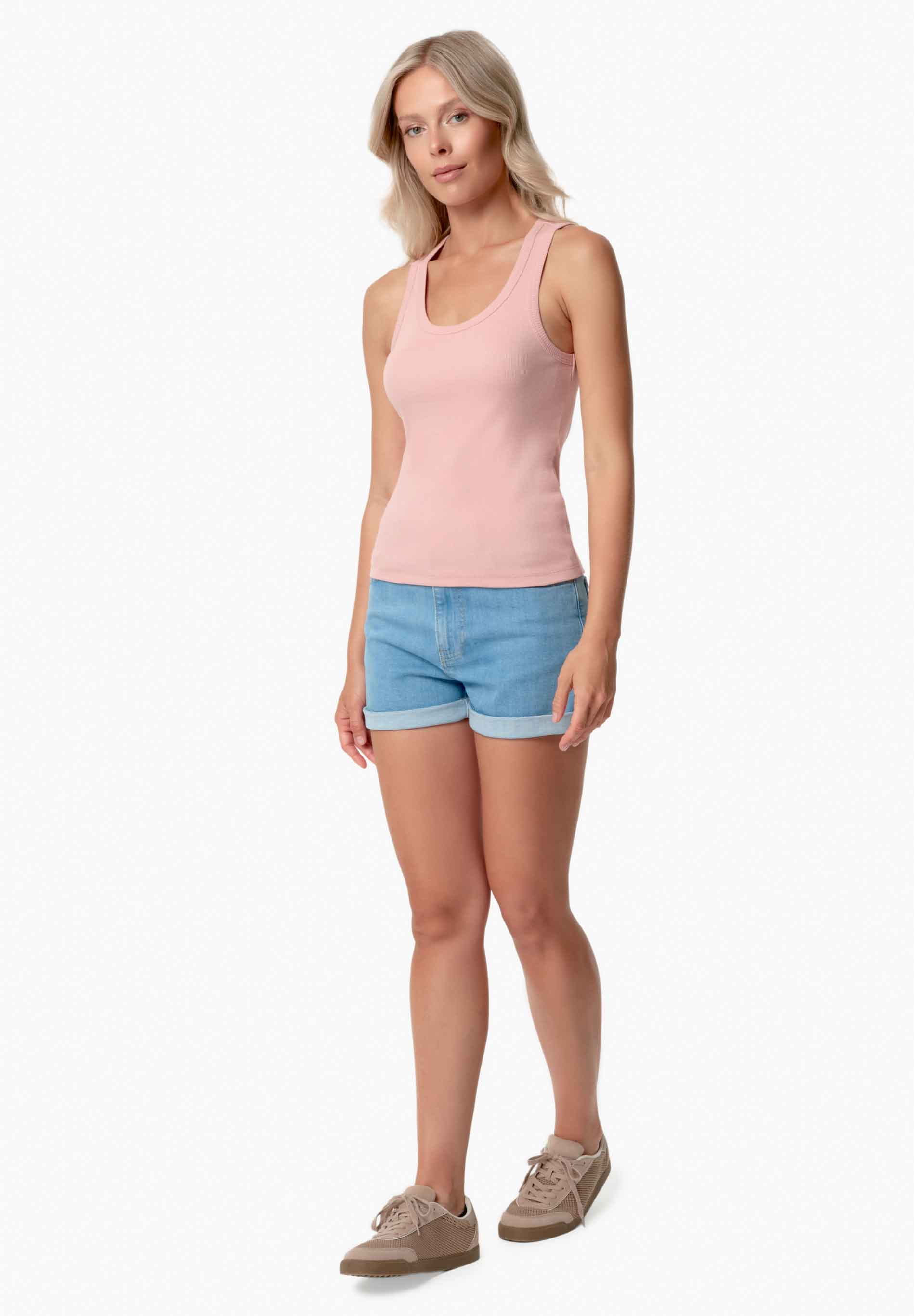 SOFFIA | Rib Top aus Bio-Baumwolle