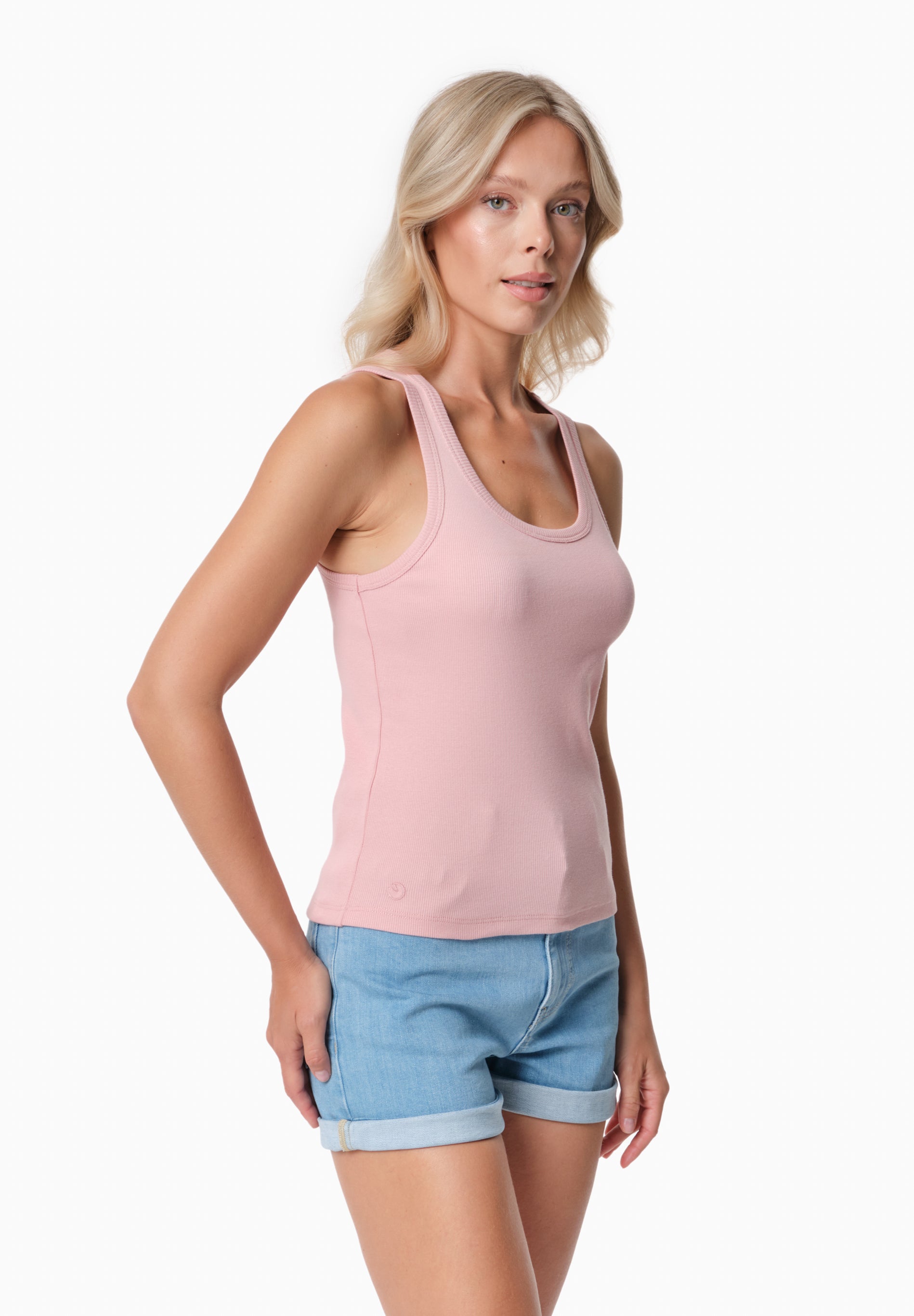 SOFFIA | Rib Top aus Bio-Baumwolle