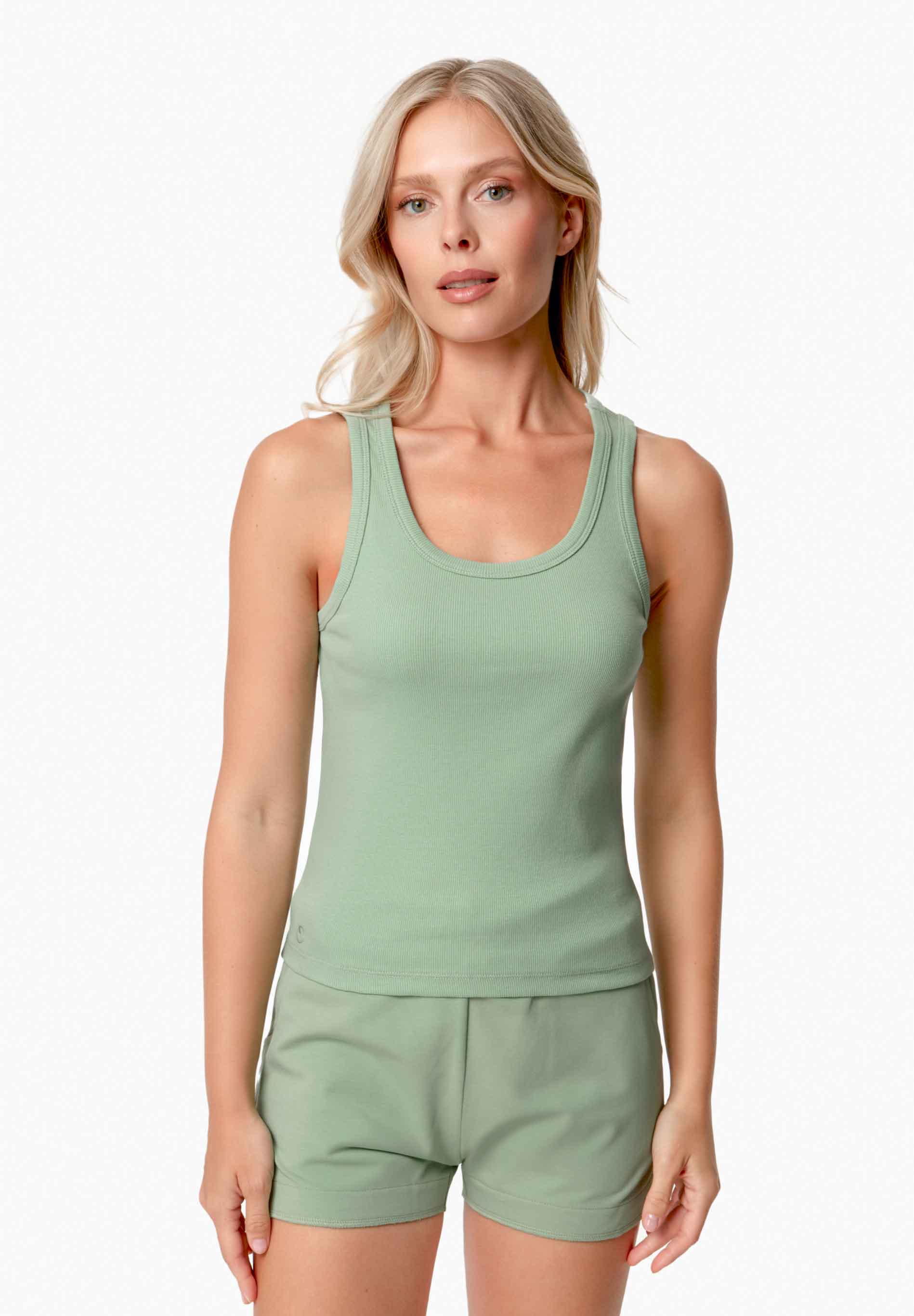 SOFFIA | Rib Top aus Bio-Baumwolle