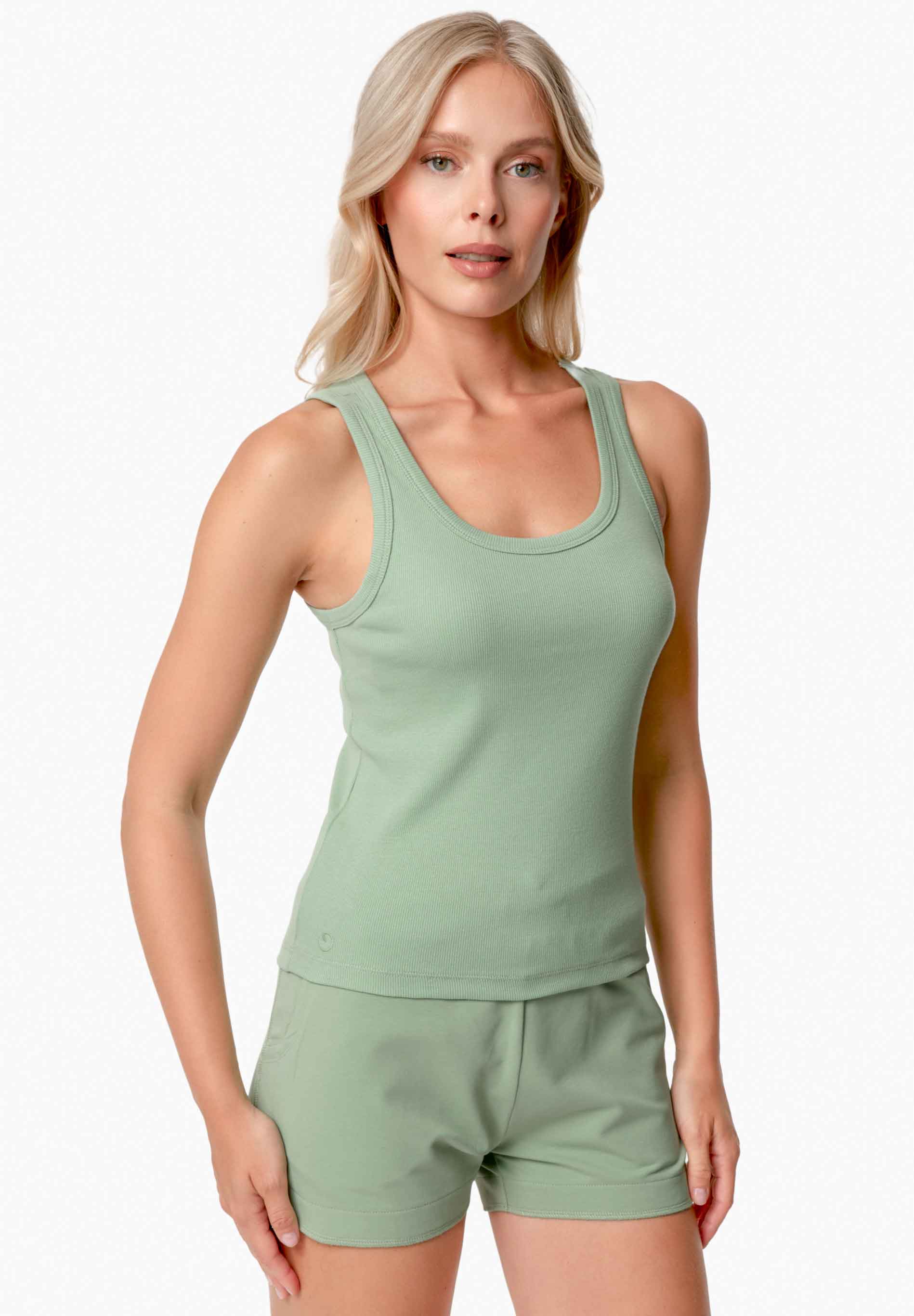SOFFIA | Rib Top aus Bio-Baumwolle