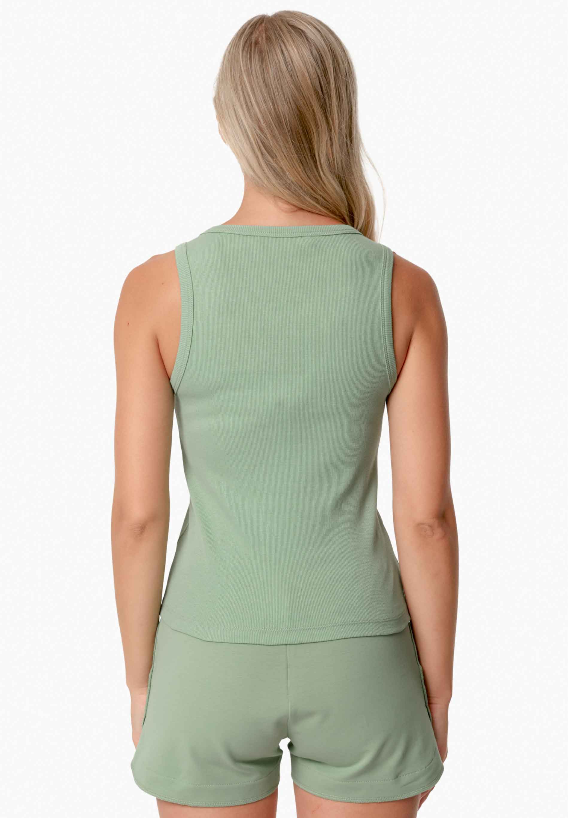 SOFFIA | Rib Top aus Bio-Baumwolle