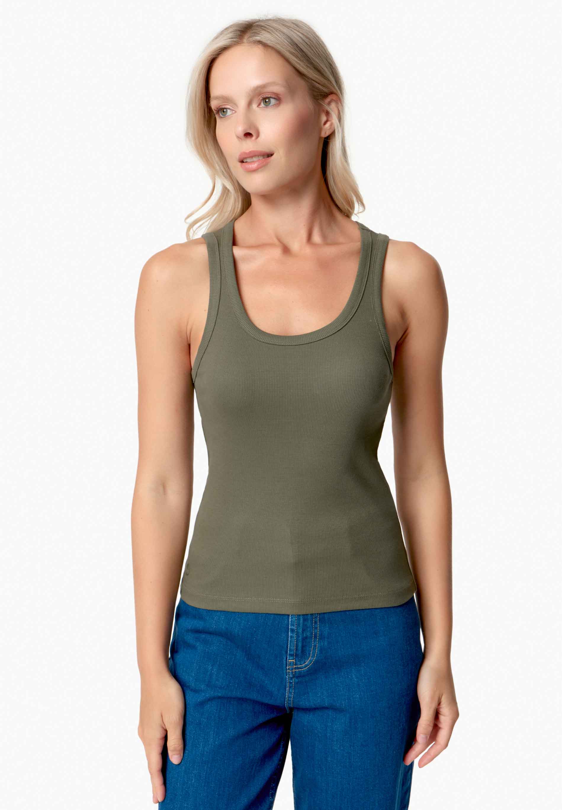 SOFFIA | Rib Top aus Bio-Baumwolle
