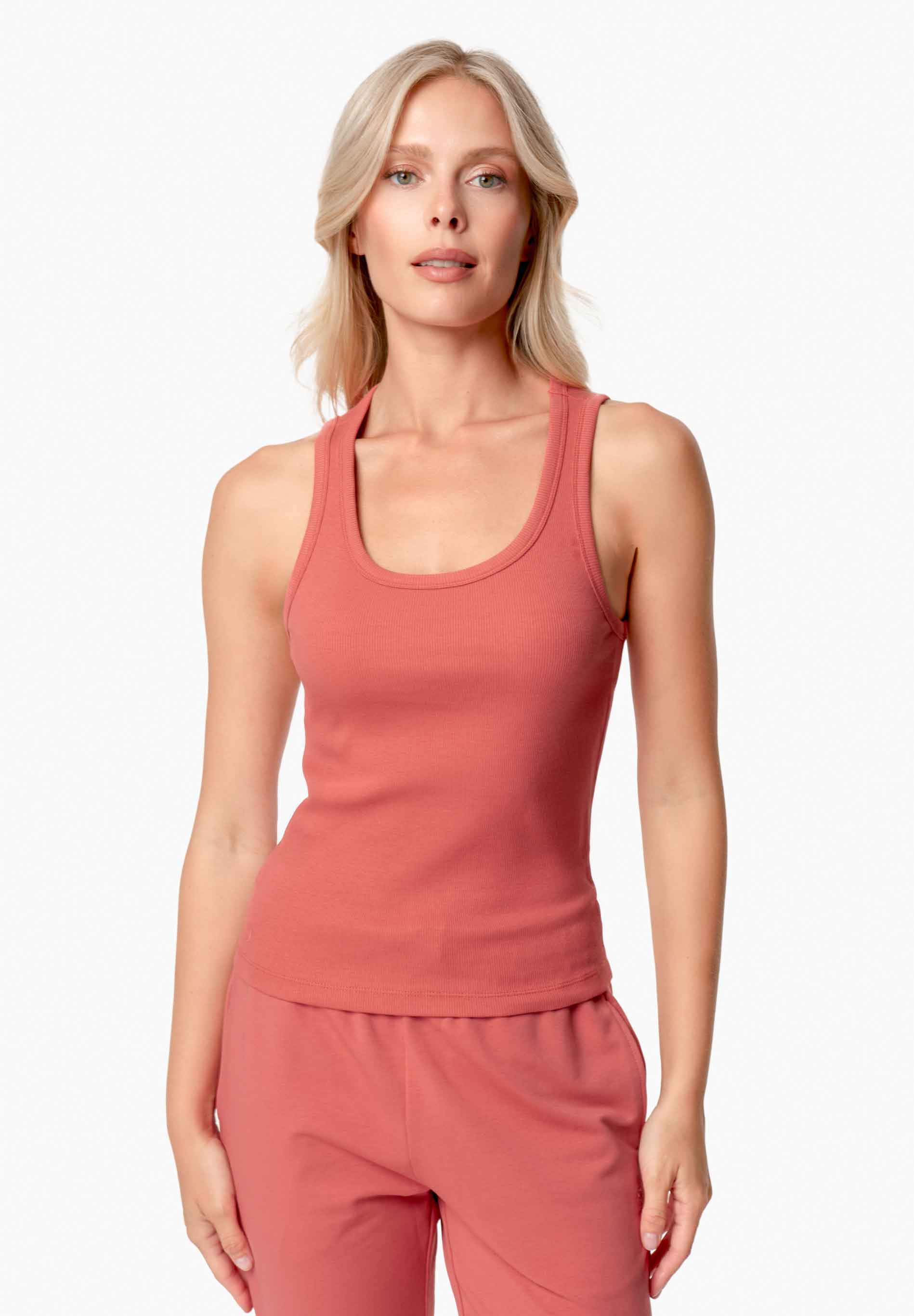SOFFIA | Rib Top aus Bio-Baumwolle