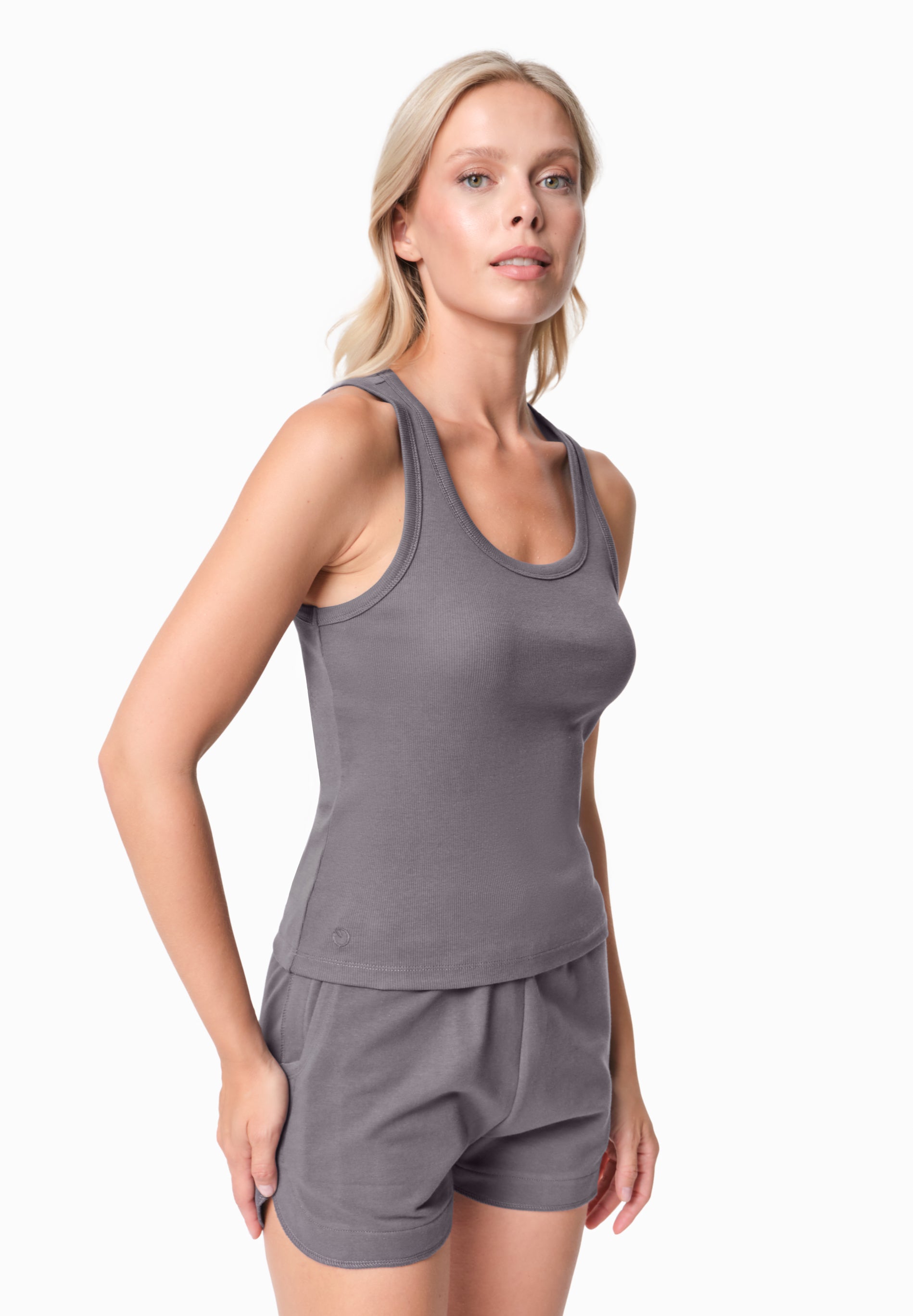 SOFFIA | Rib Top aus Bio-Baumwolle