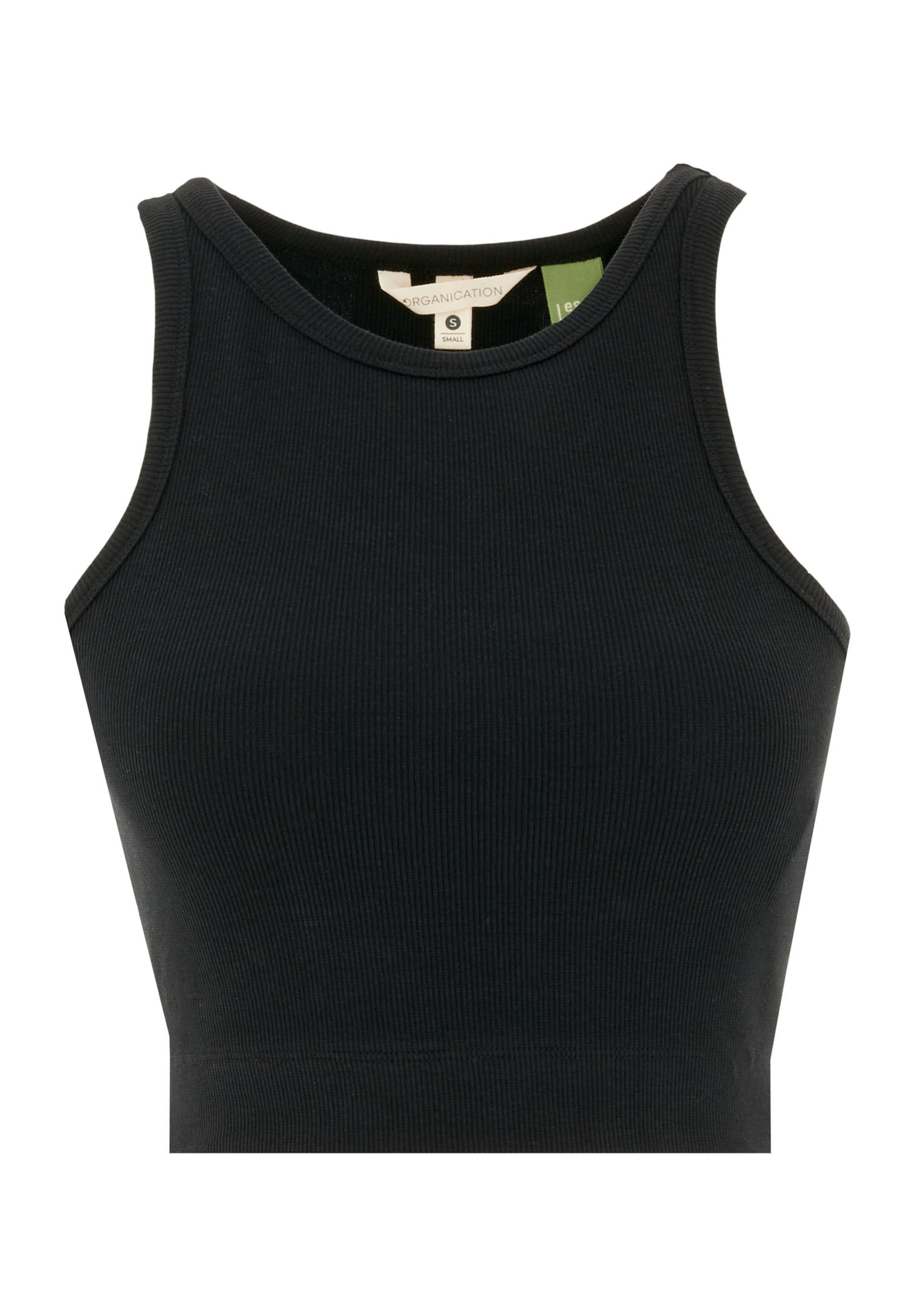 SONNIA | Cropped Rib Top aus Bio-Baumwolle