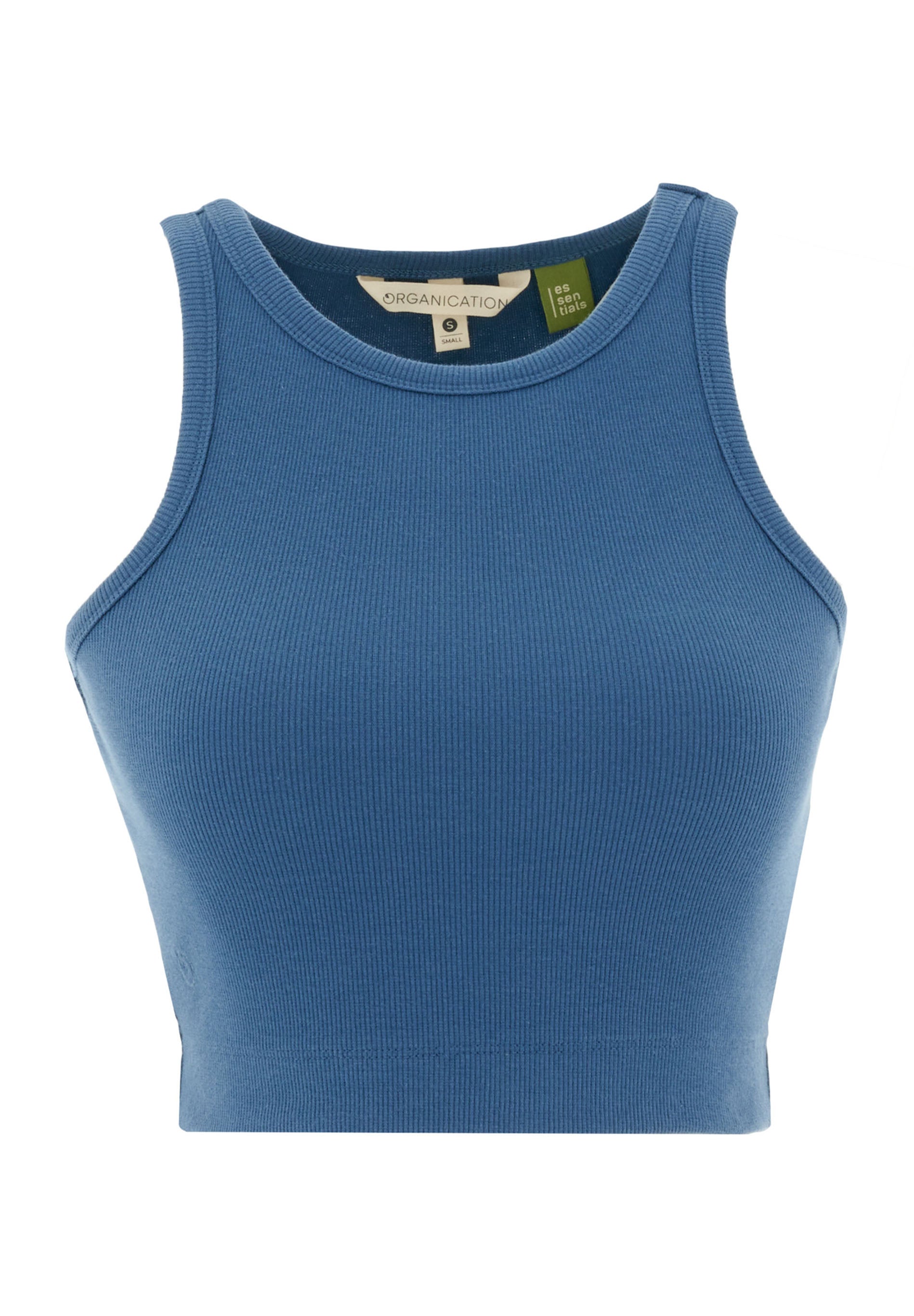 SONNIA | Cropped Rib Top aus Bio-Baumwolle