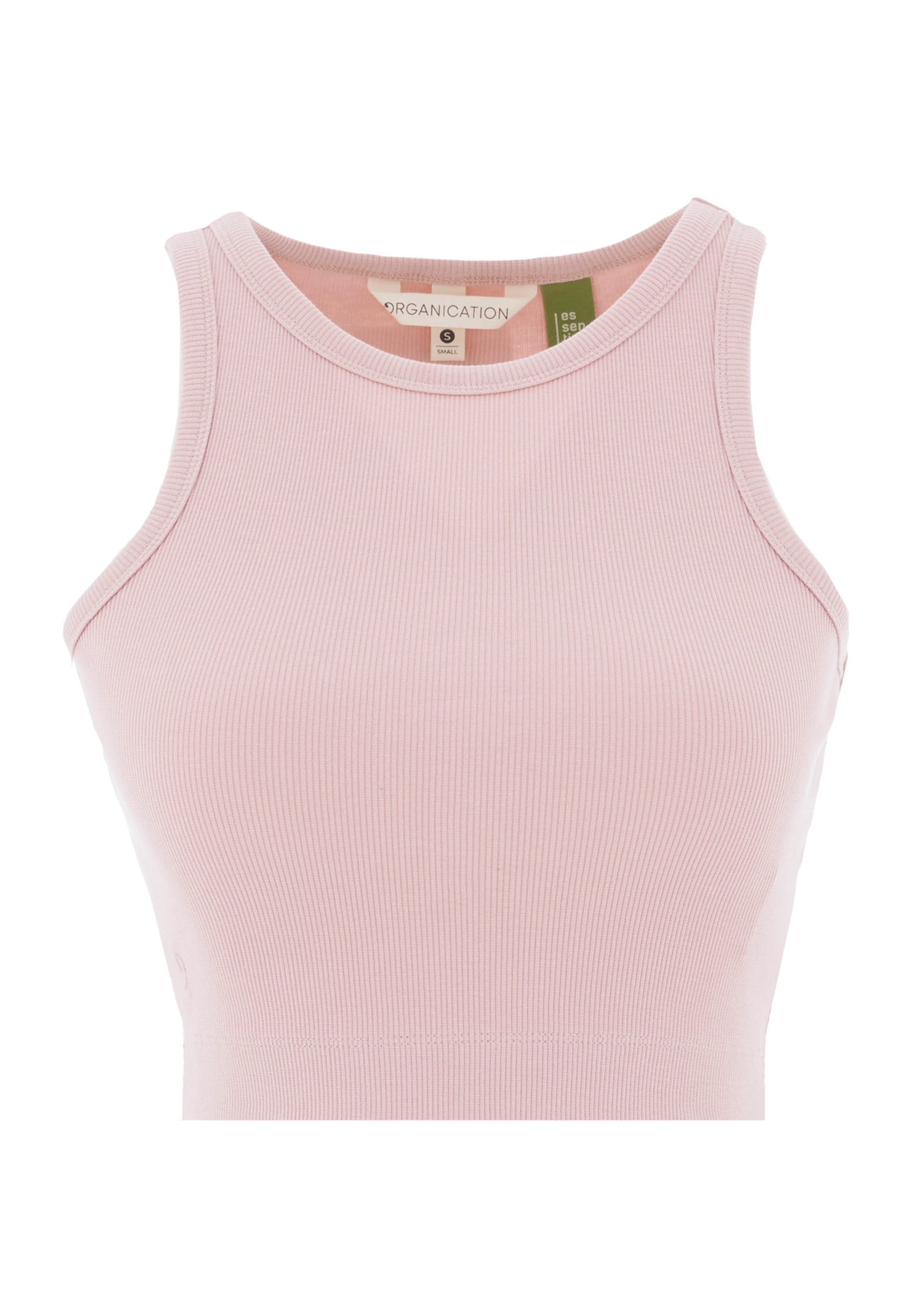 SONNIA | Cropped Rib Top aus Bio-Baumwolle