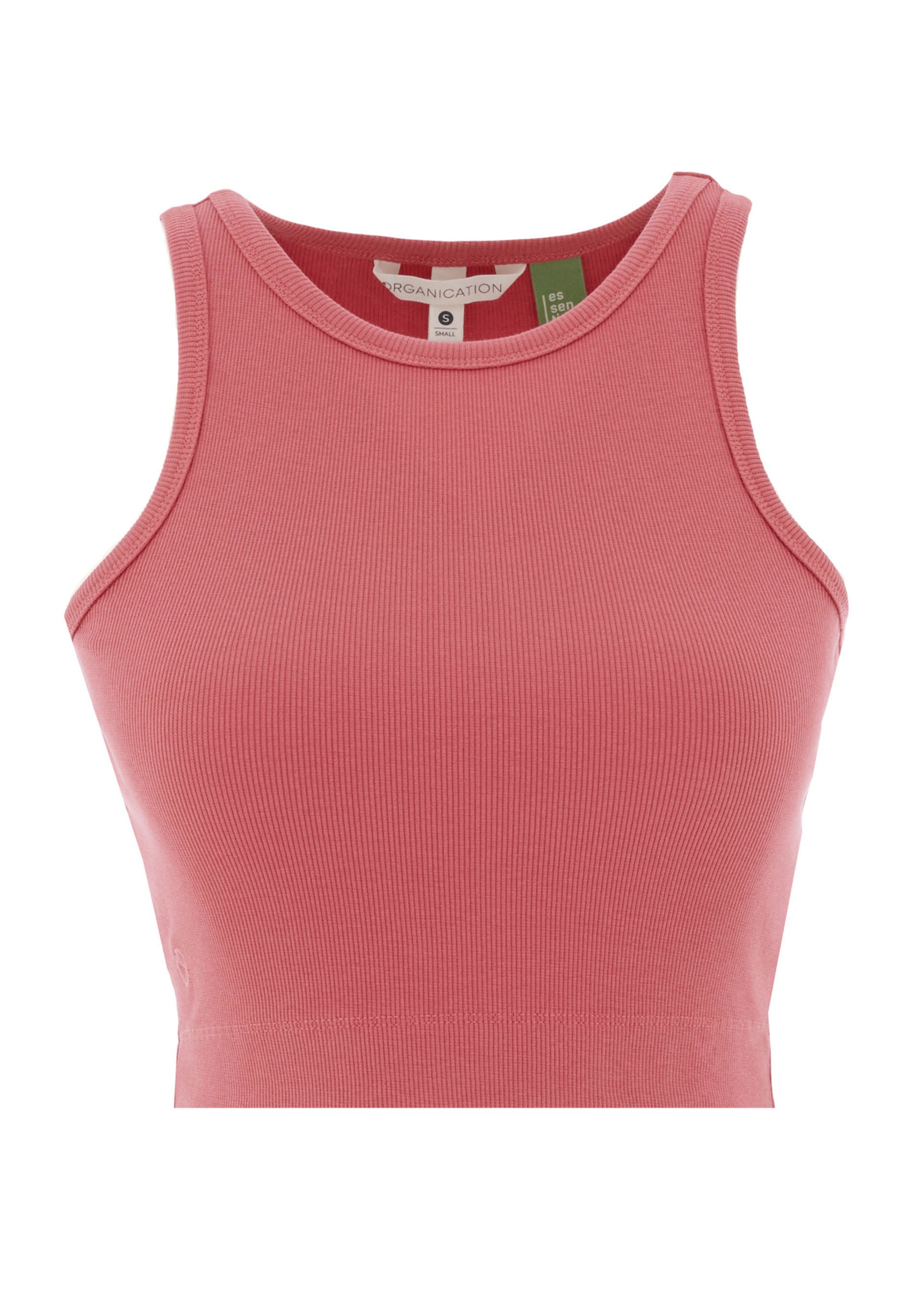 SONNIA | Cropped Rib Top aus Bio-Baumwolle