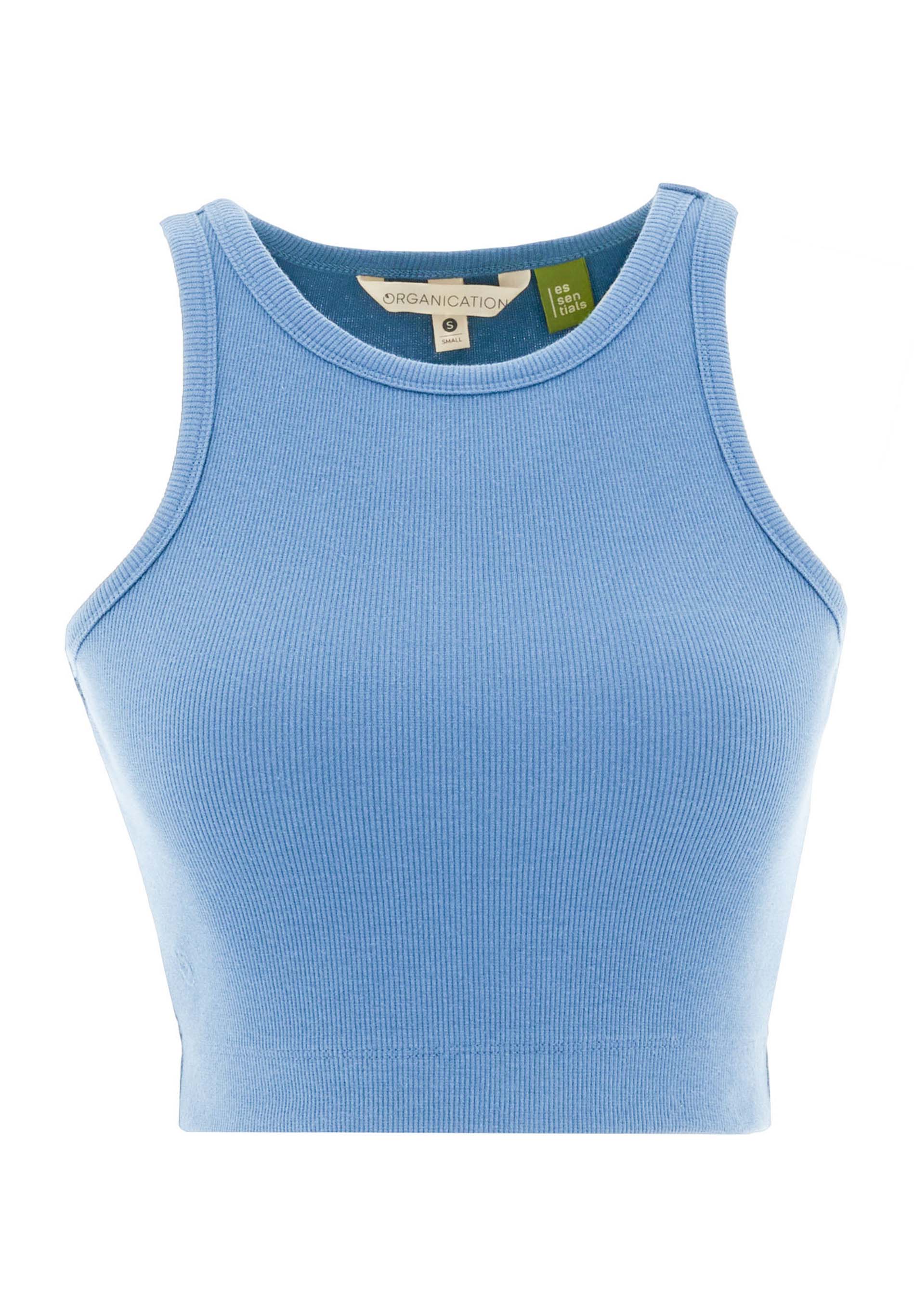 SONNIA | Cropped Rib Top aus Bio-Baumwolle