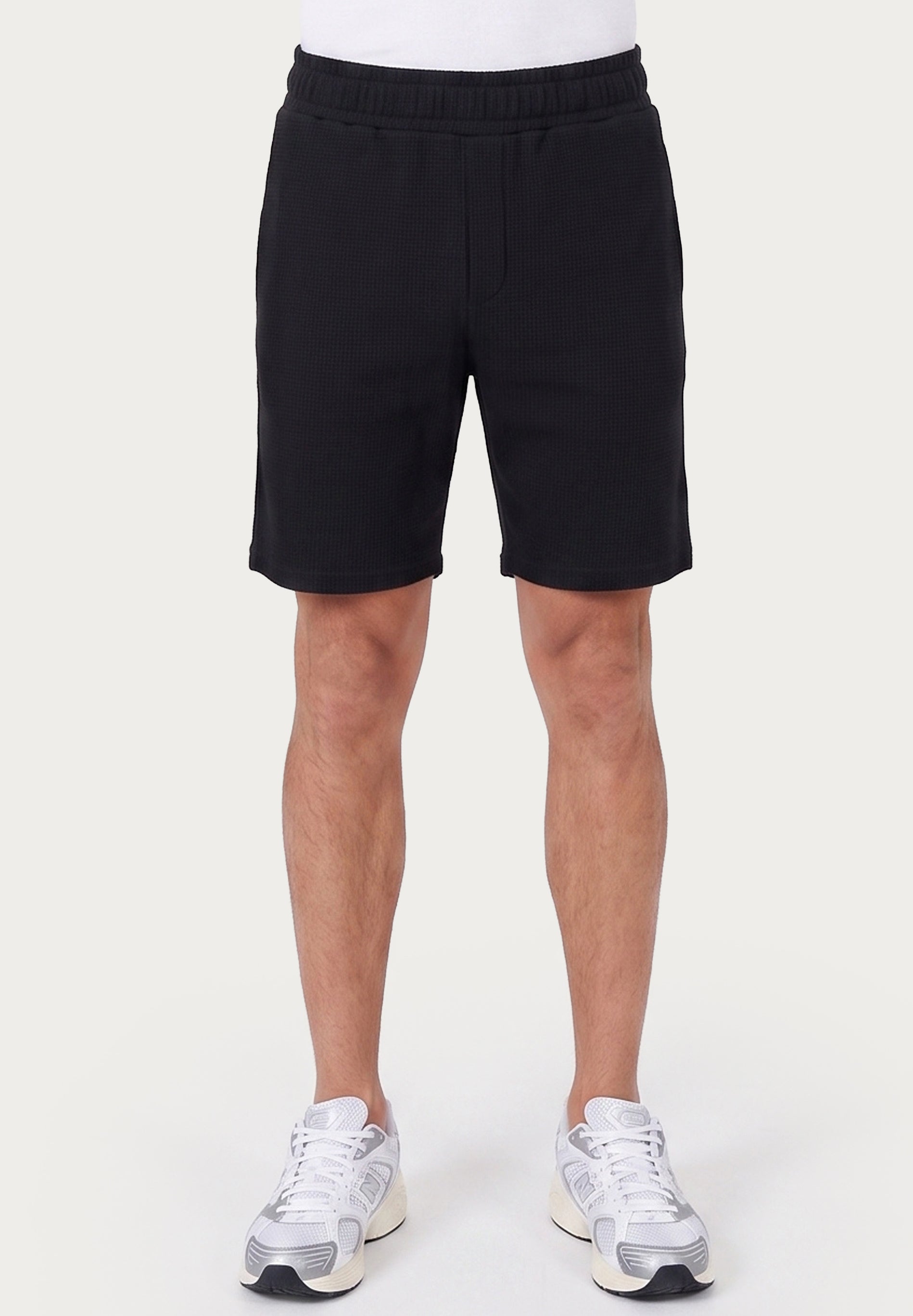 STEVVEN | Waffel-Shorts aus Bio-Baumwolle & recyceltem Polyester