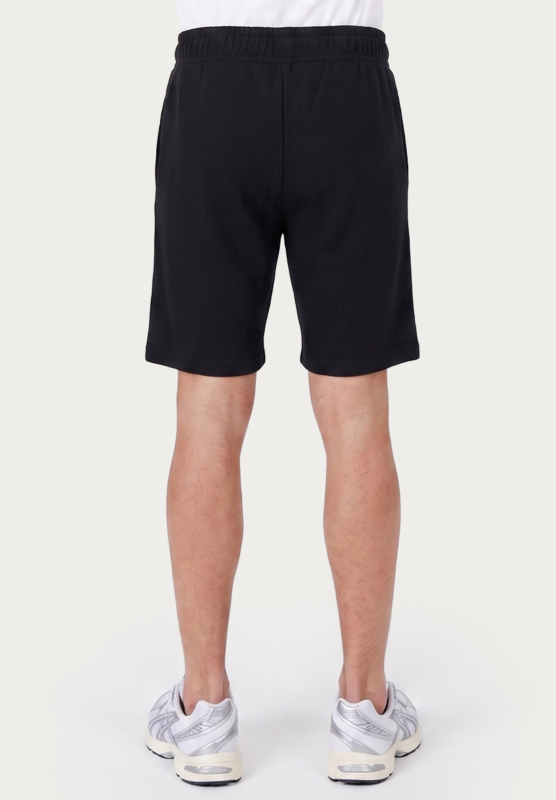 STEVVEN | Waffel-Shorts aus Bio-Baumwolle & recyceltem Polyester
