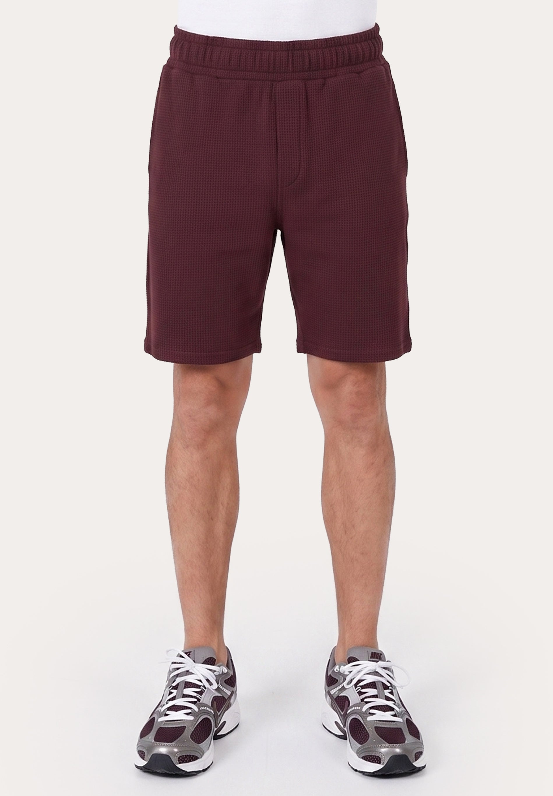 STEVVEN | Waffel-Shorts aus Bio-Baumwolle & recyceltem Polyester