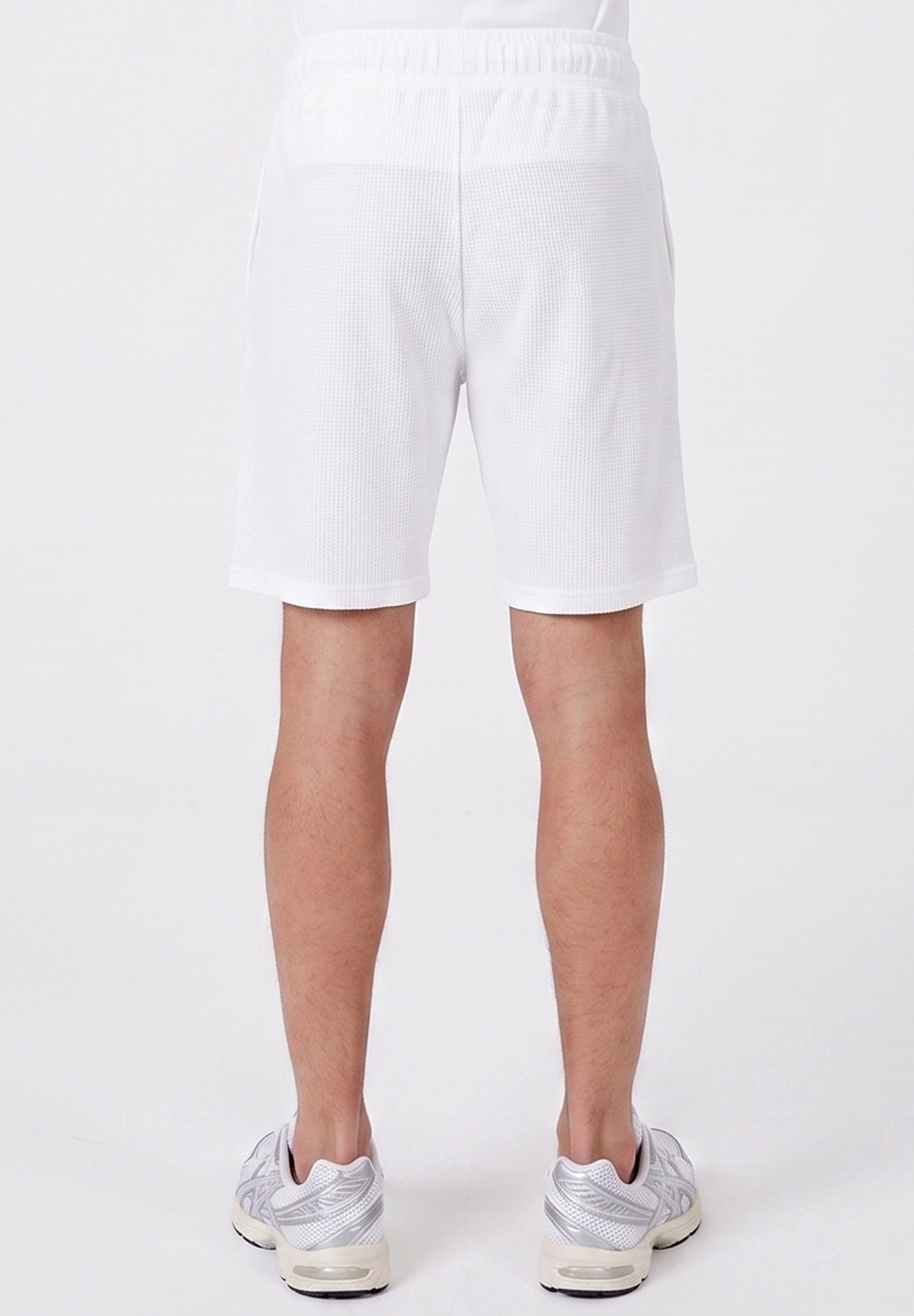 STEVVEN | Waffel-Shorts aus Bio-Baumwolle & recyceltem Polyester