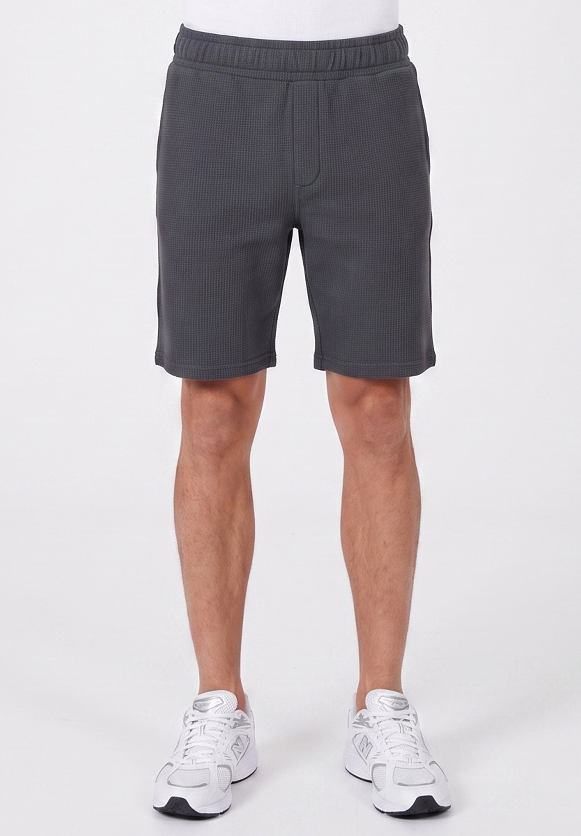 STEVVEN | Waffel-Shorts aus Bio-Baumwolle & recyceltem Polyester