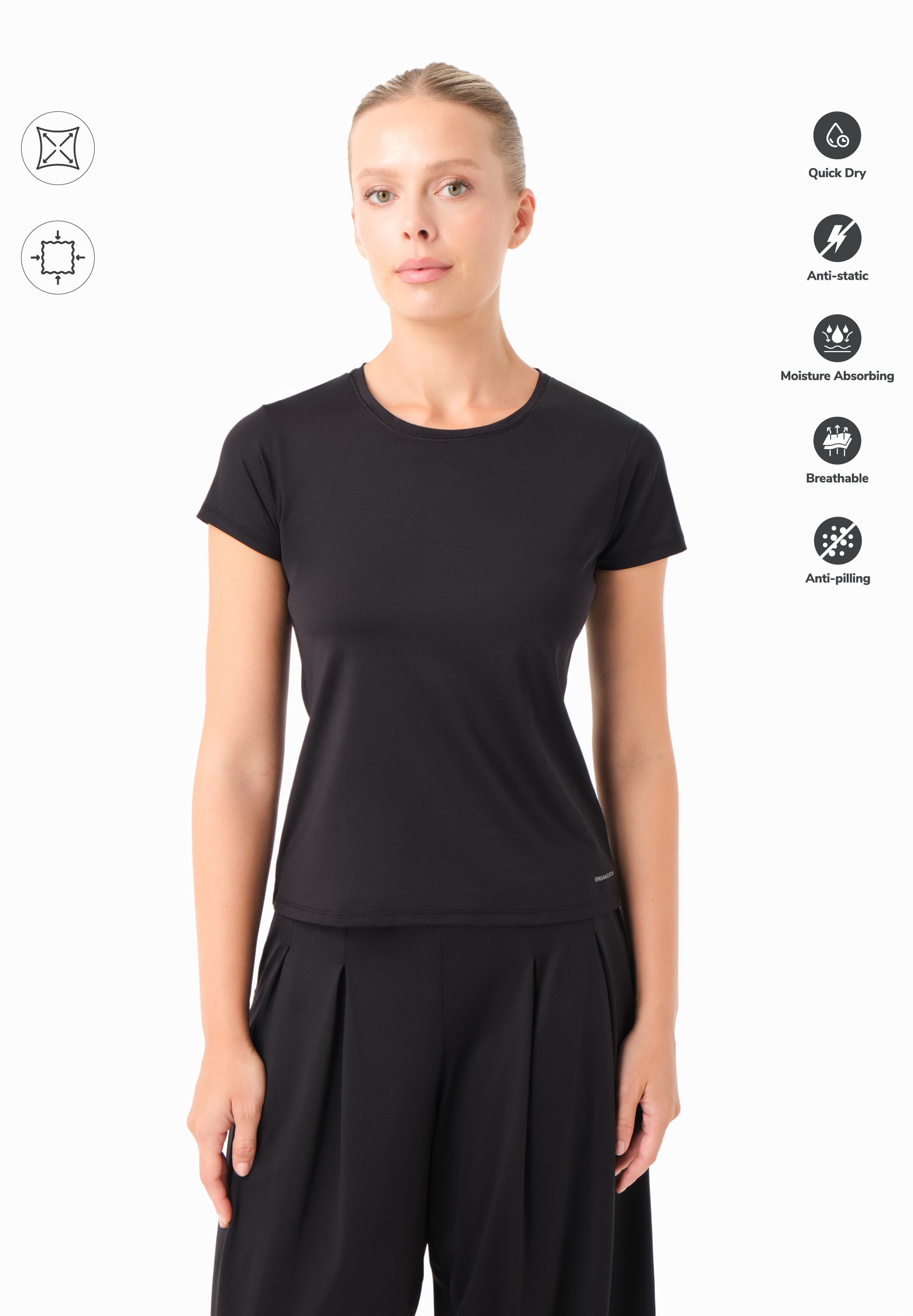 TATTUM | Sportliches T-Shirt aus recyceltem Polyamid