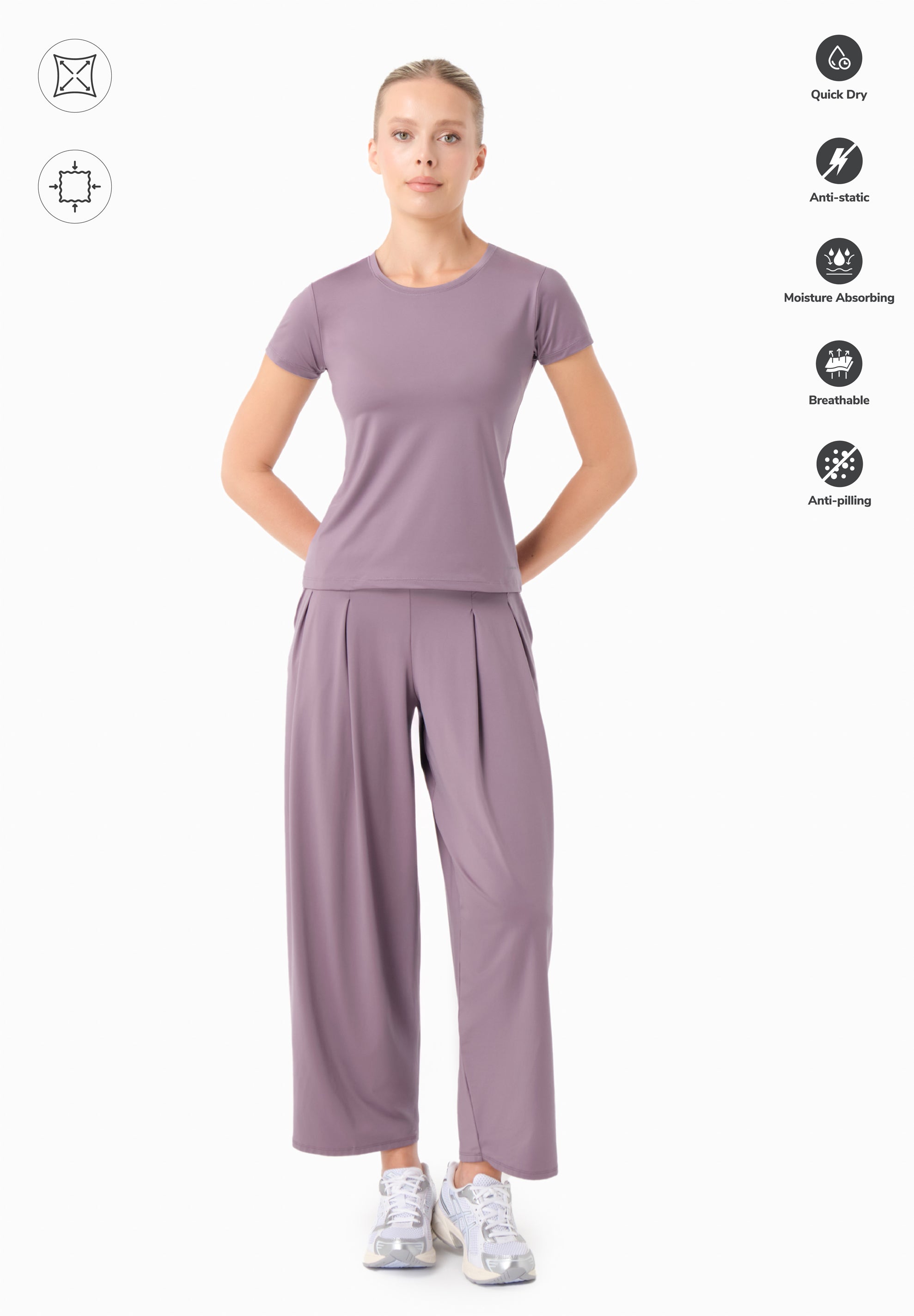 TATTUM | Sportliches T-Shirt aus recyceltem Polyamid