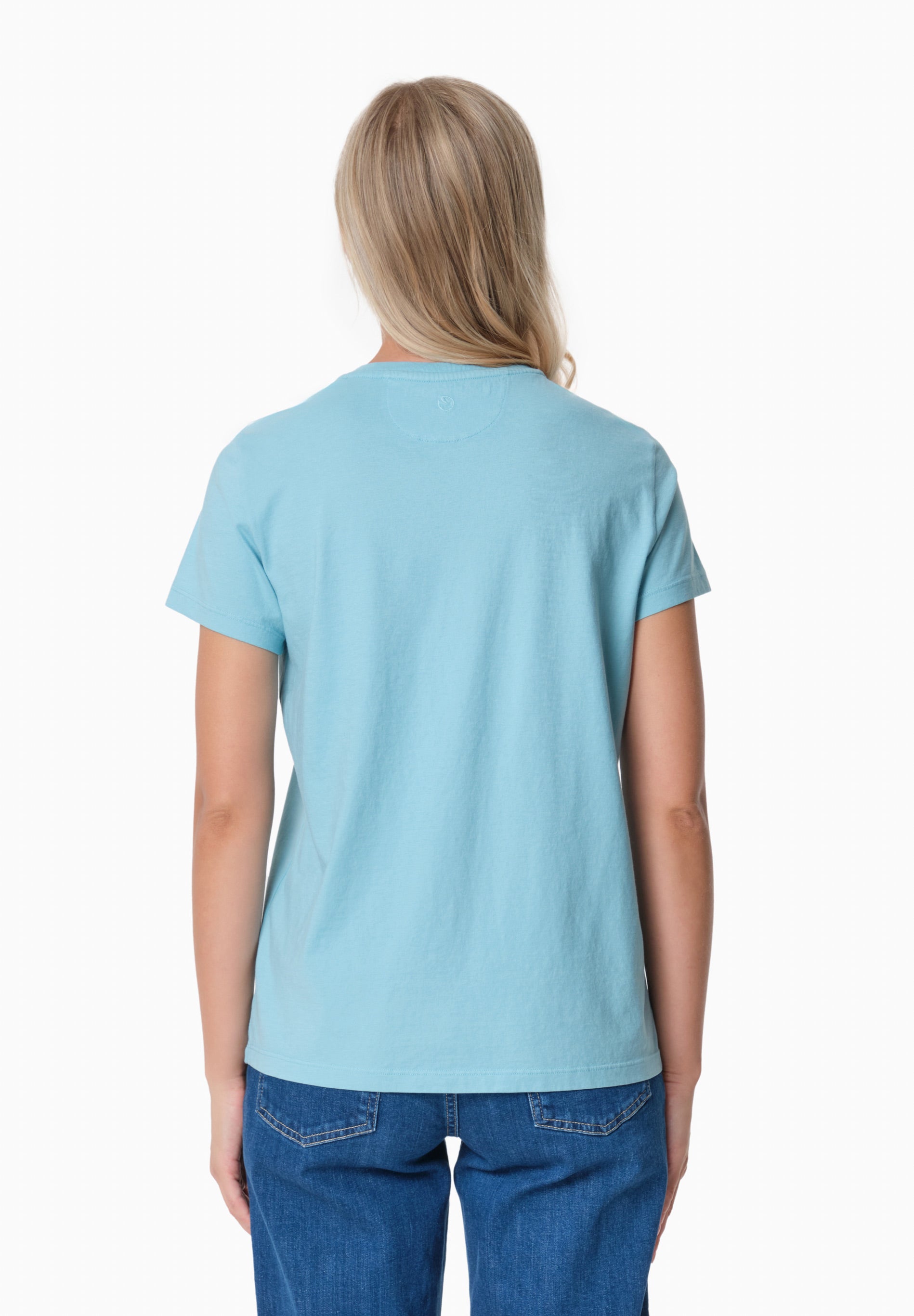 TESSA | Basic T-Shirt aus Bio-Baumwolle mit V-Ausschnitt