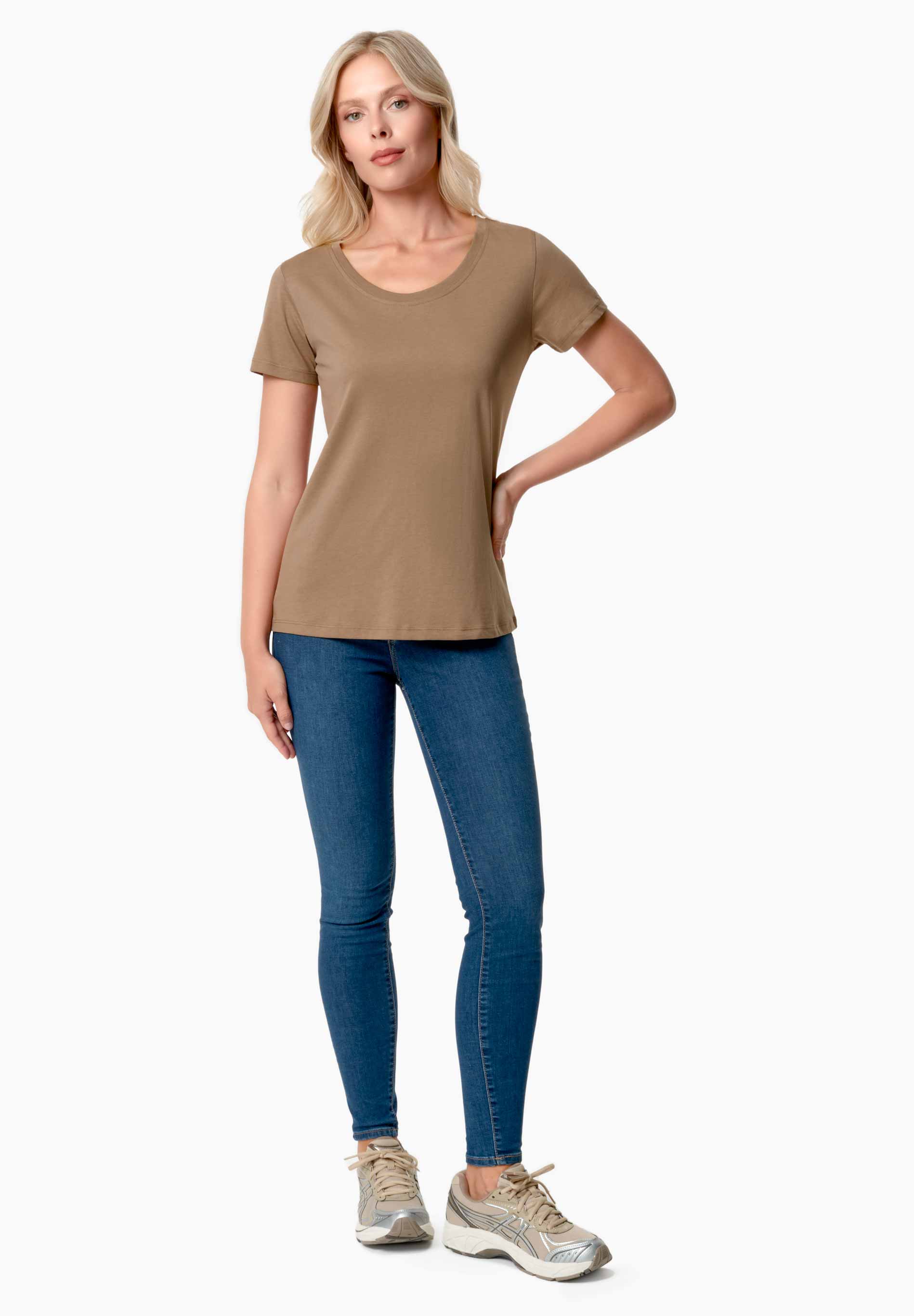 TIJEEN | T-Shirt aus TENCEL™ Modal und Bio-Baumwolle