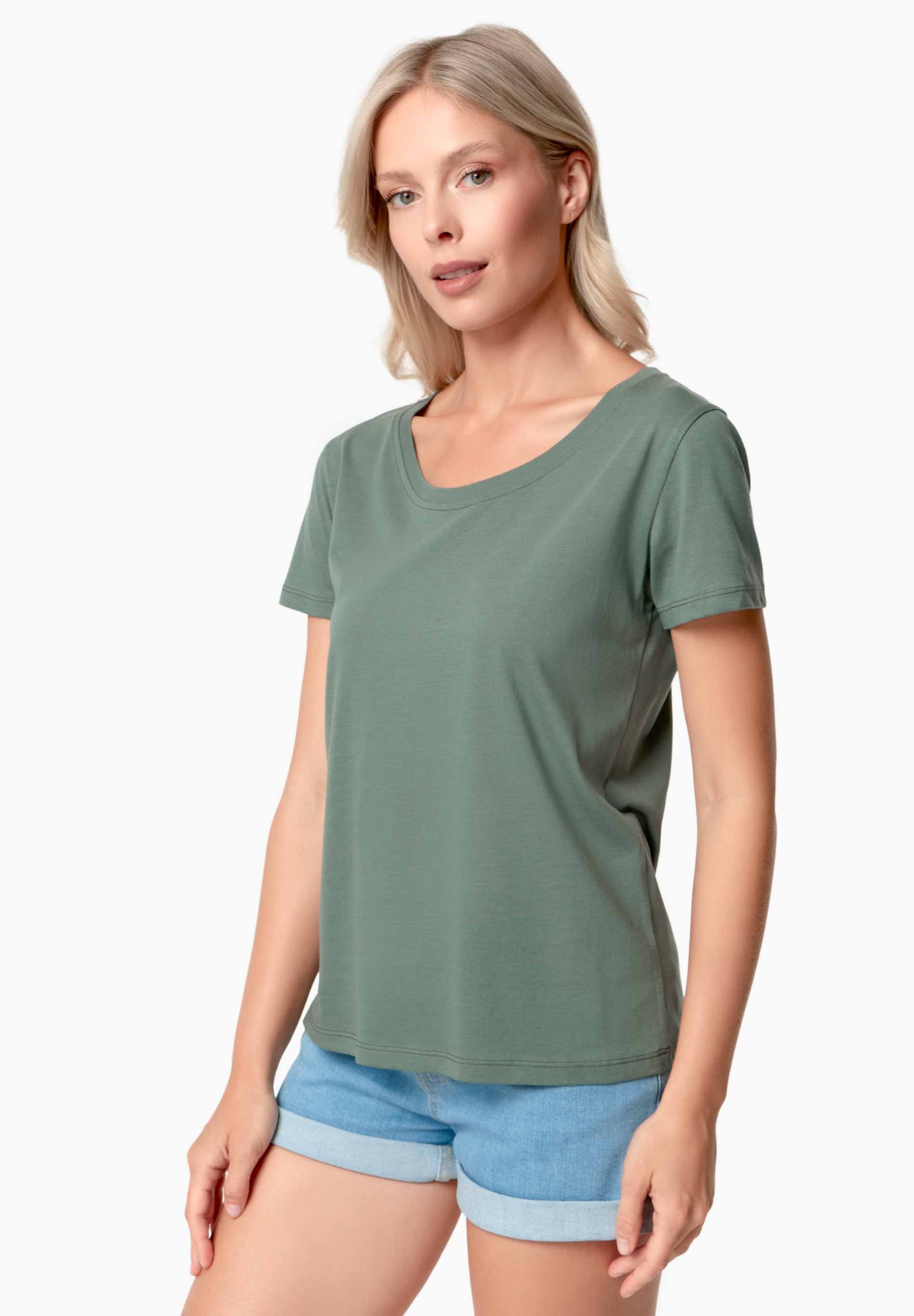TIJEEN | T-Shirt aus TENCEL™ Modal und Bio-Baumwolle