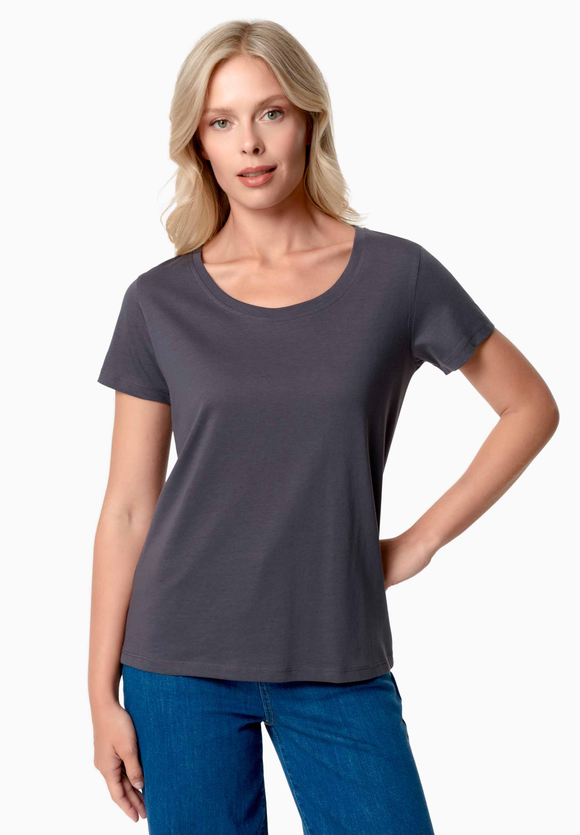 TIJEEN | T-Shirt aus TENCEL™ Modal und Bio-Baumwolle