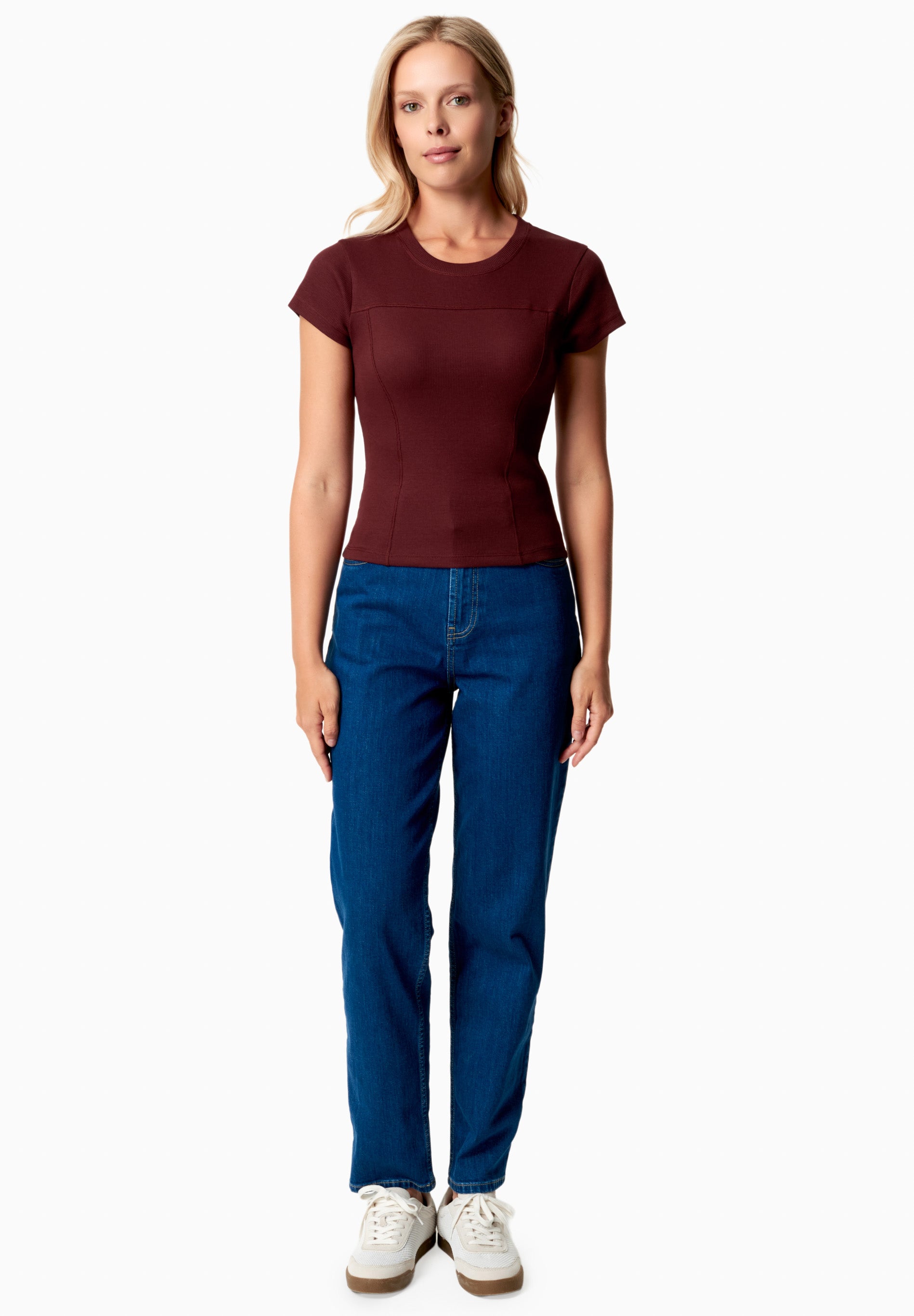 TILLDA | Rib T-Shirt aus TENCEL™ Modal und Bio-Baumwolle