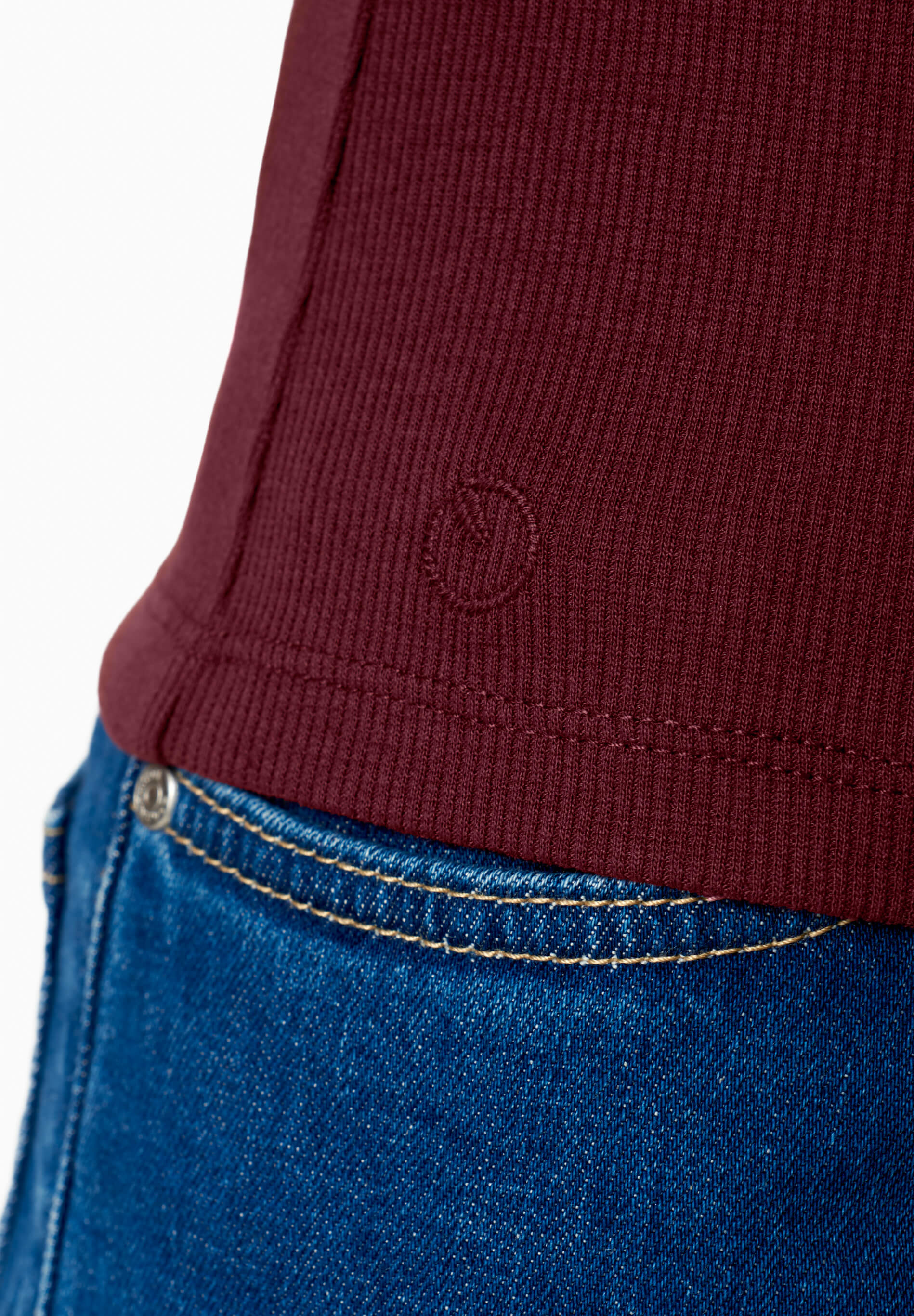 TILLDA | Rib T-Shirt aus TENCEL™ Modal und Bio-Baumwolle