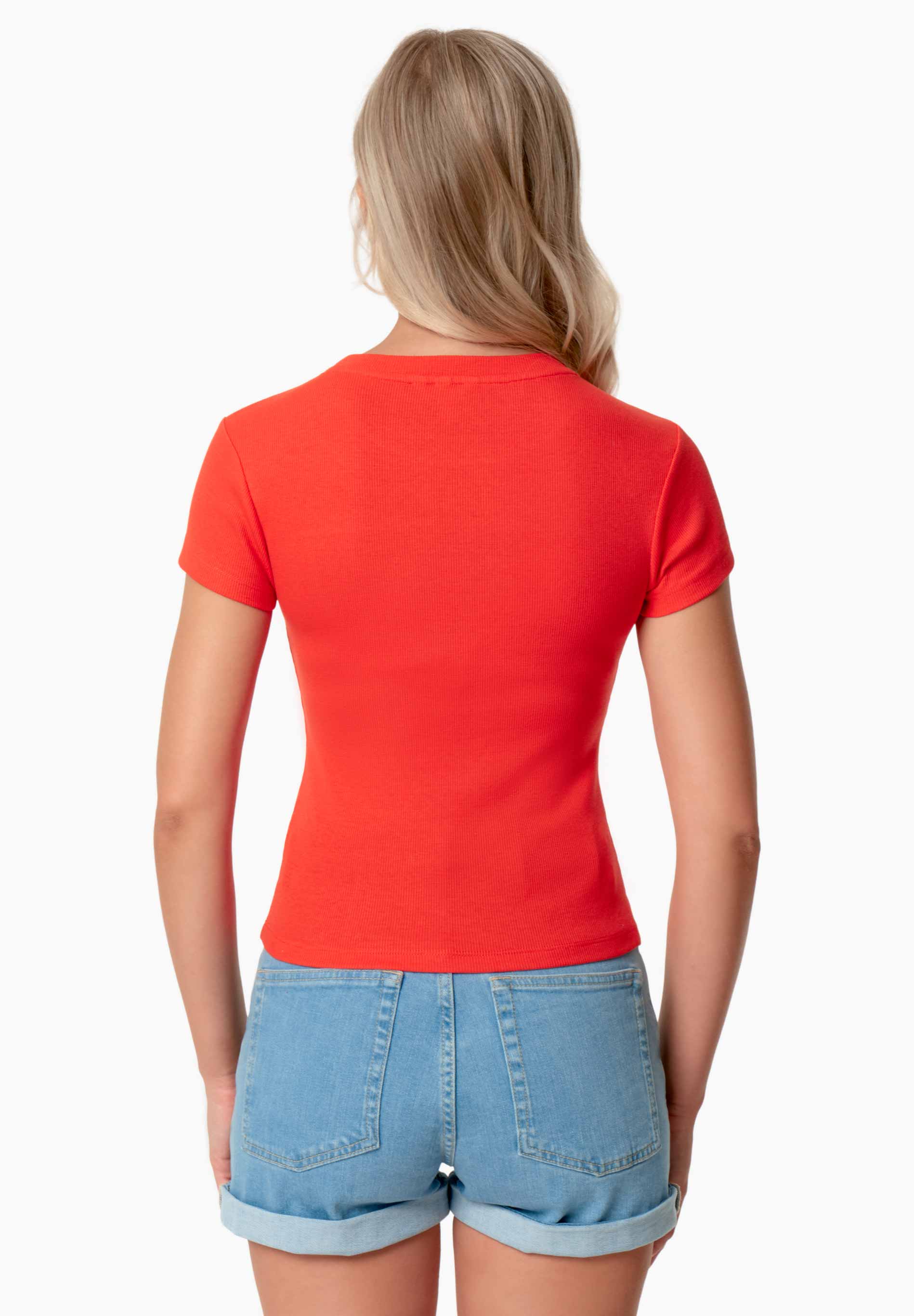 TILLDA | Rib T-Shirt aus TENCEL™ Modal und Bio-Baumwolle