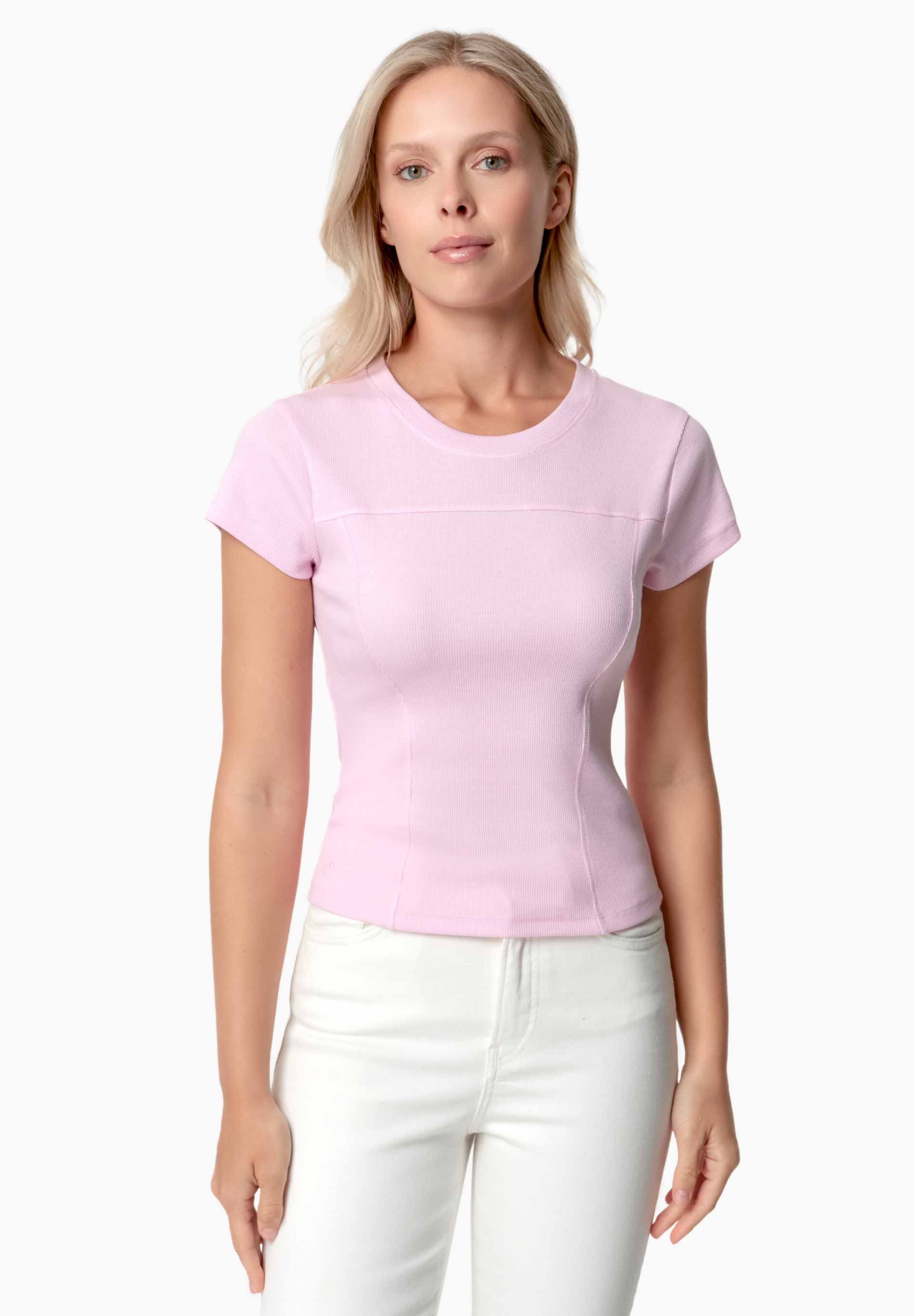 TILLDA | Rib T-Shirt aus TENCEL™ Modal und Bio-Baumwolle