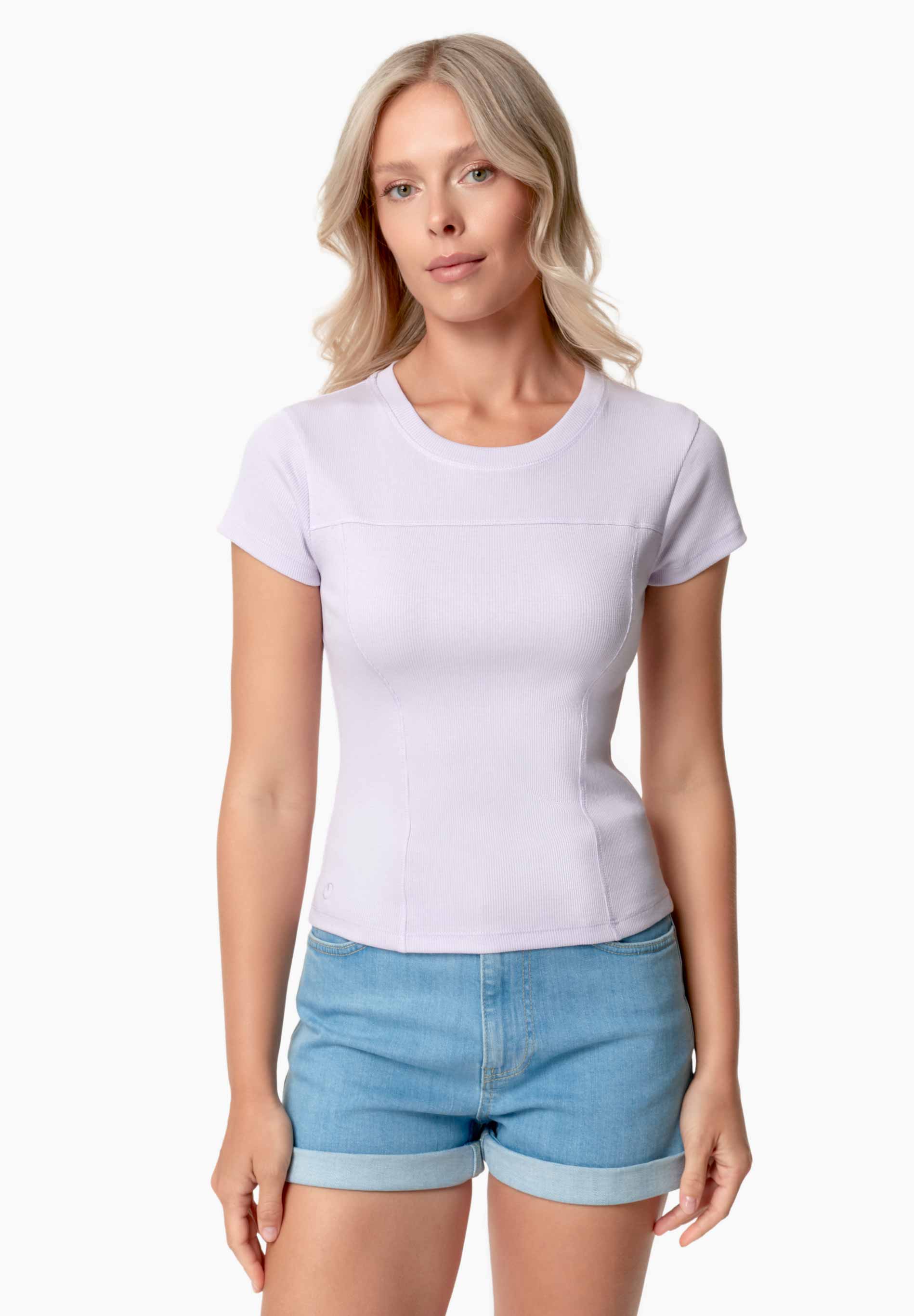 TILLDA | Rib T-Shirt aus TENCEL™ Modal und Bio-Baumwolle
