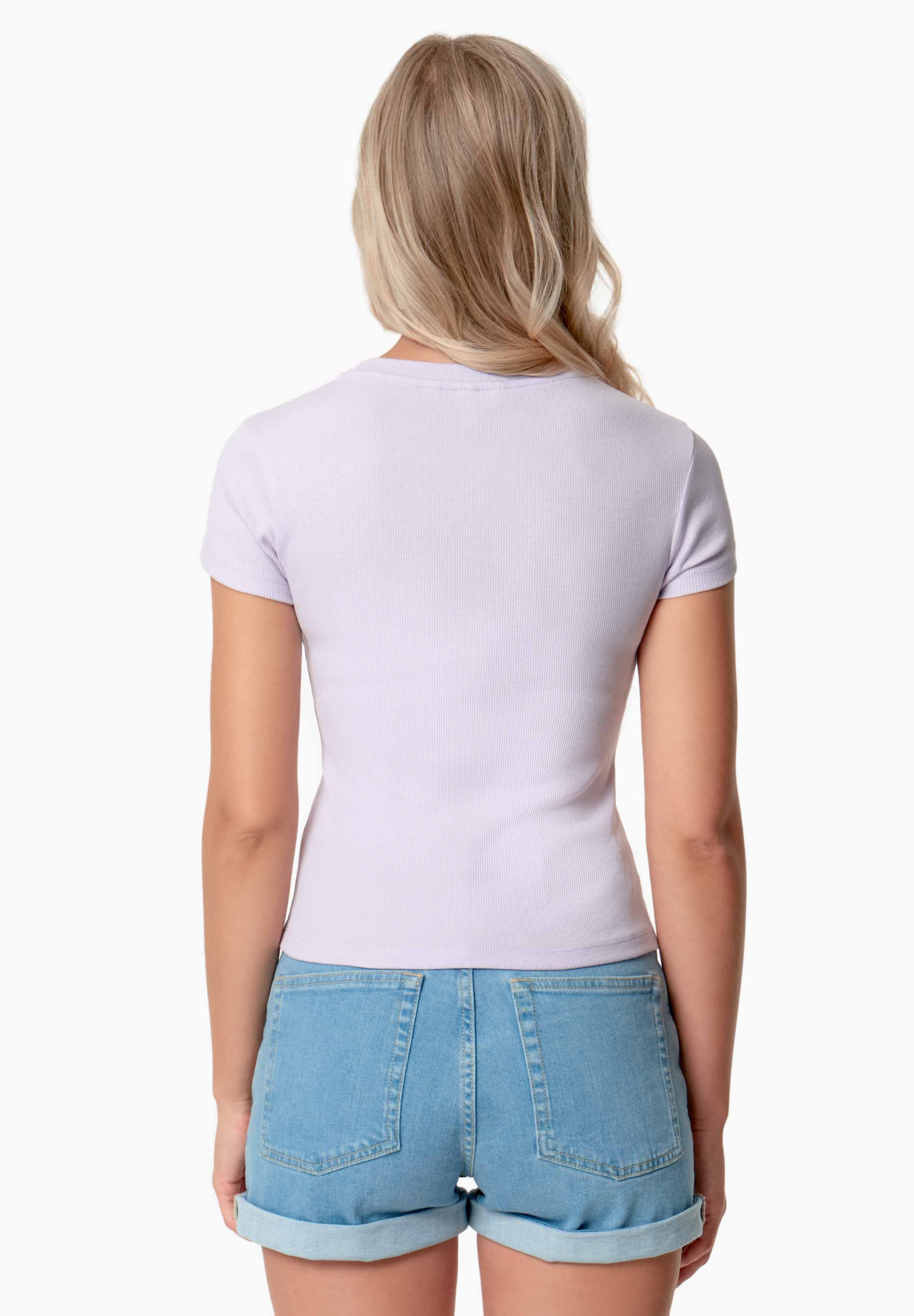 TILLDA | Rib T-Shirt aus TENCEL™ Modal und Bio-Baumwolle