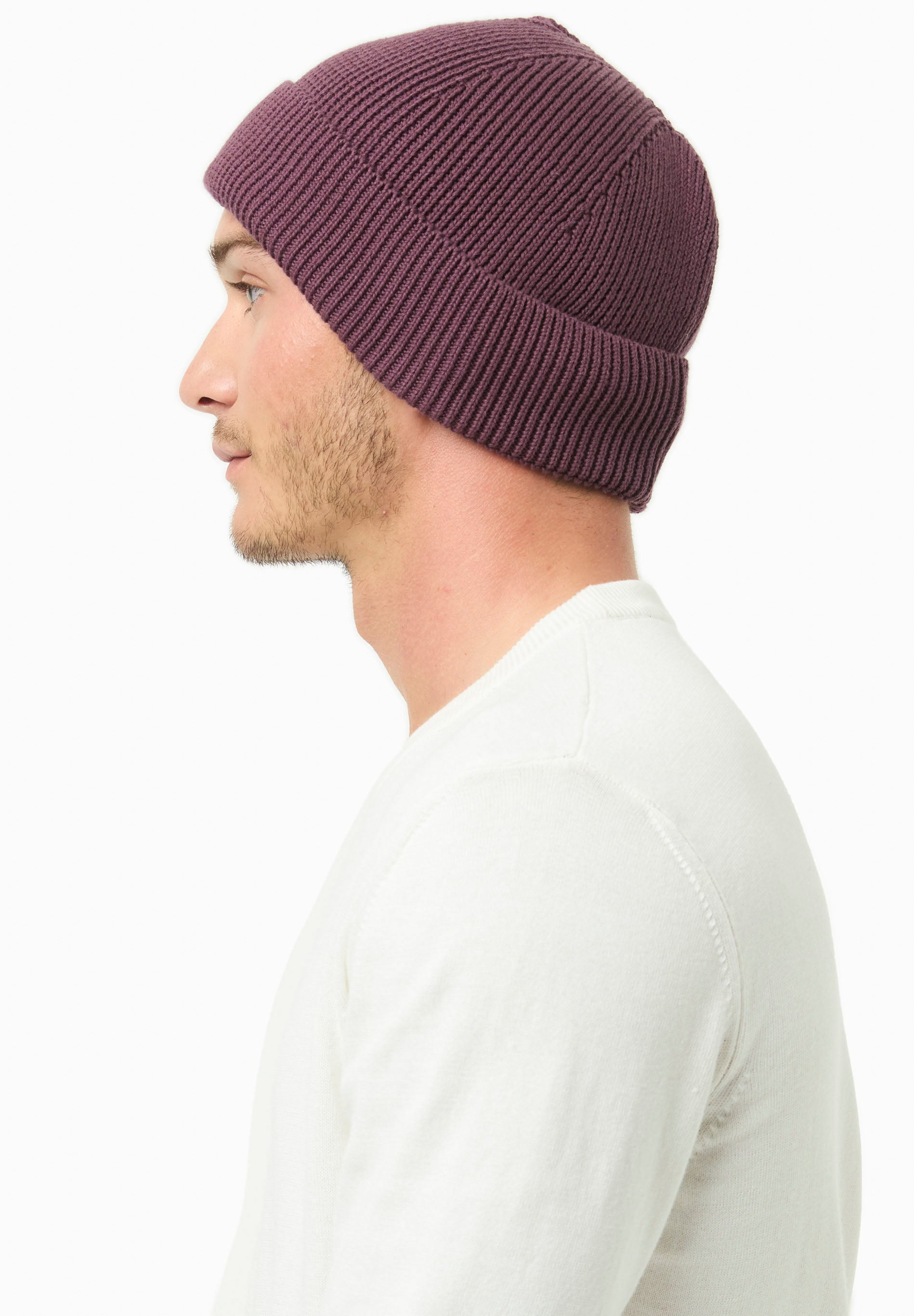 Unisex Strick-Beanie aus Bio-Baumwolle