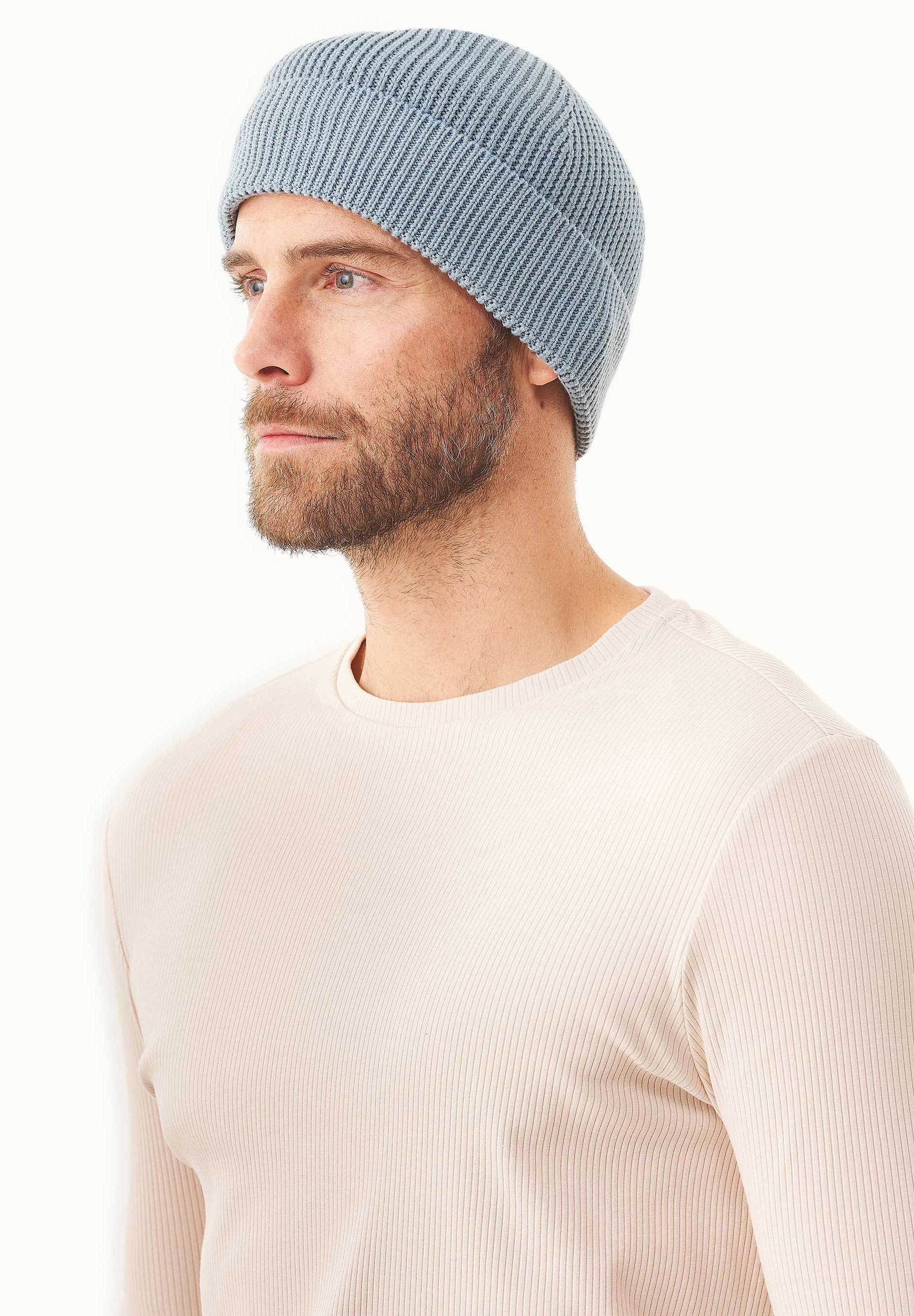 Unisex Strick-Beanie aus Bio-Baumwolle