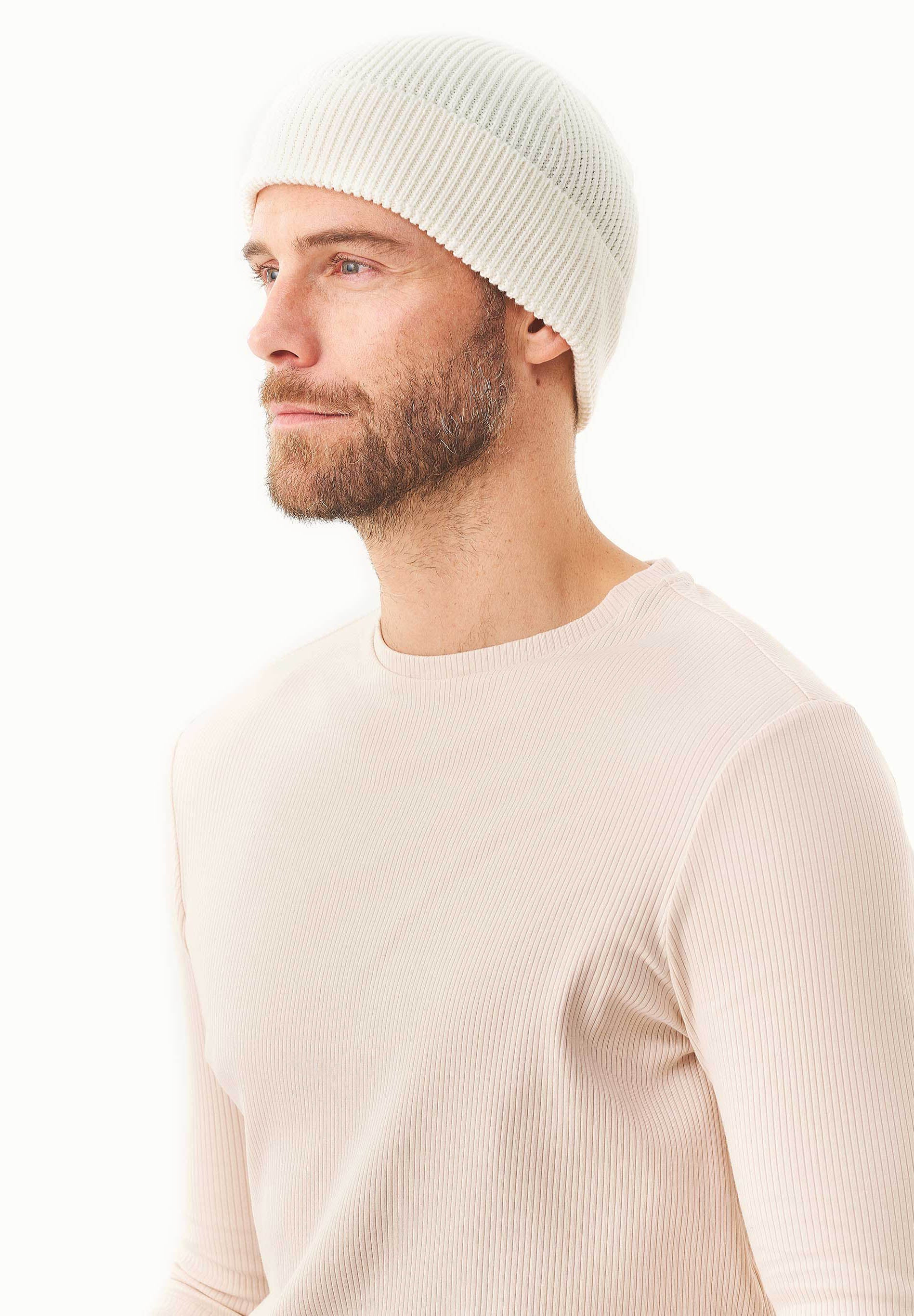 Unisex Strick-Beanie aus Bio-Baumwolle