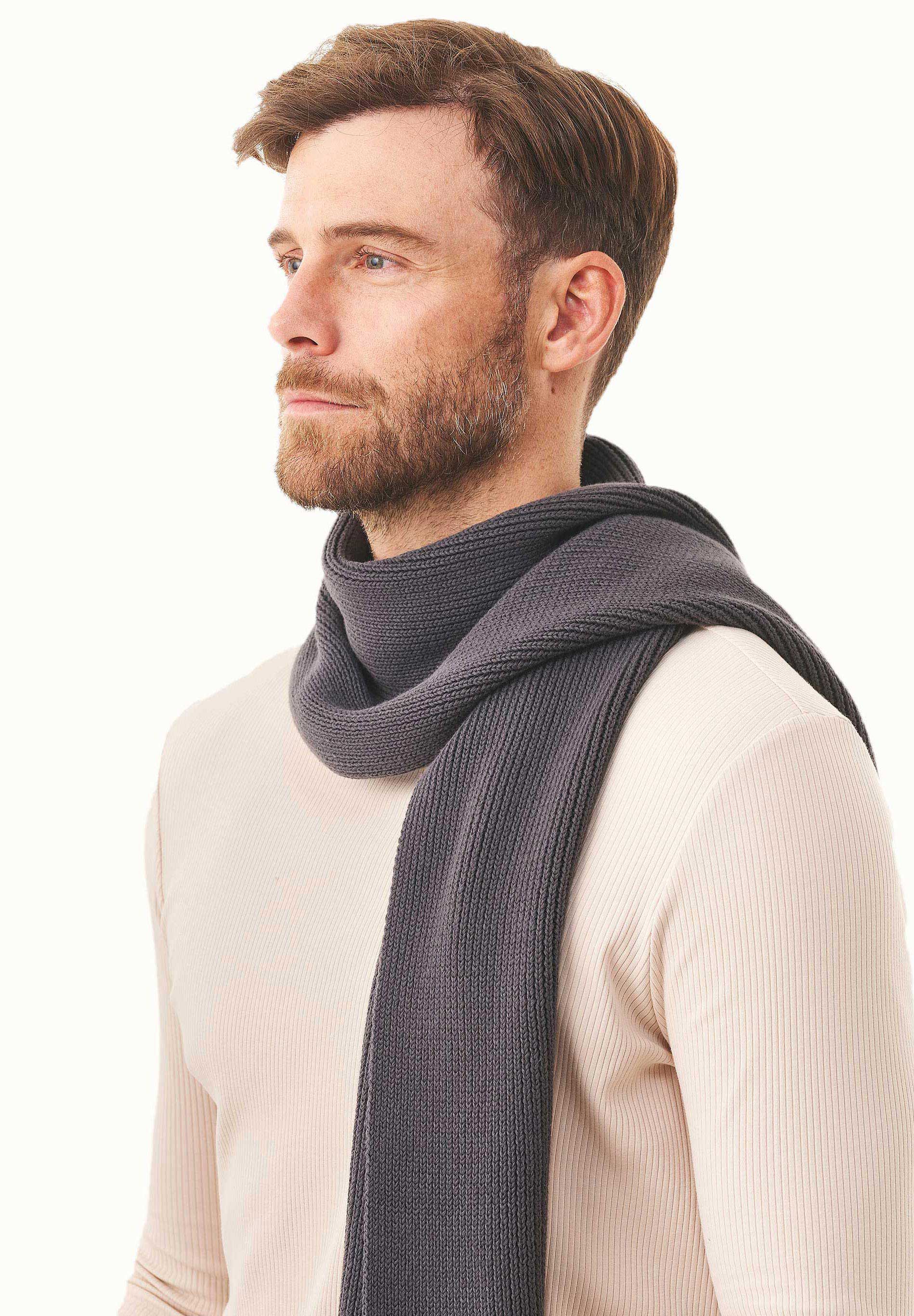 Unisex Strickschal aus Bio-Baumwolle