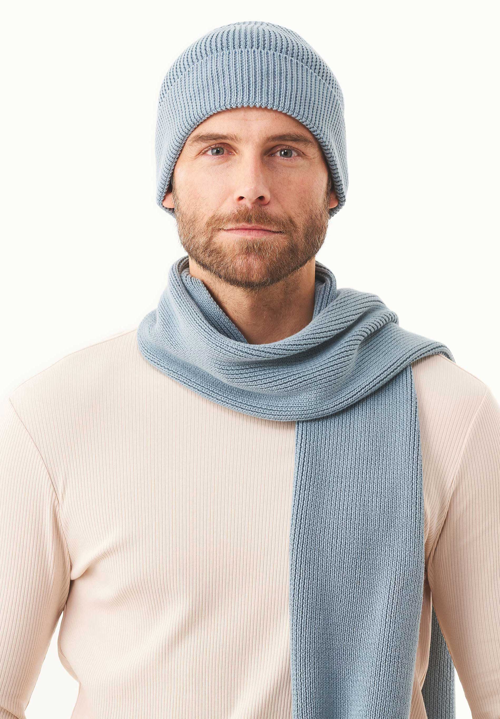 Unisex Strickschal aus Bio-Baumwolle