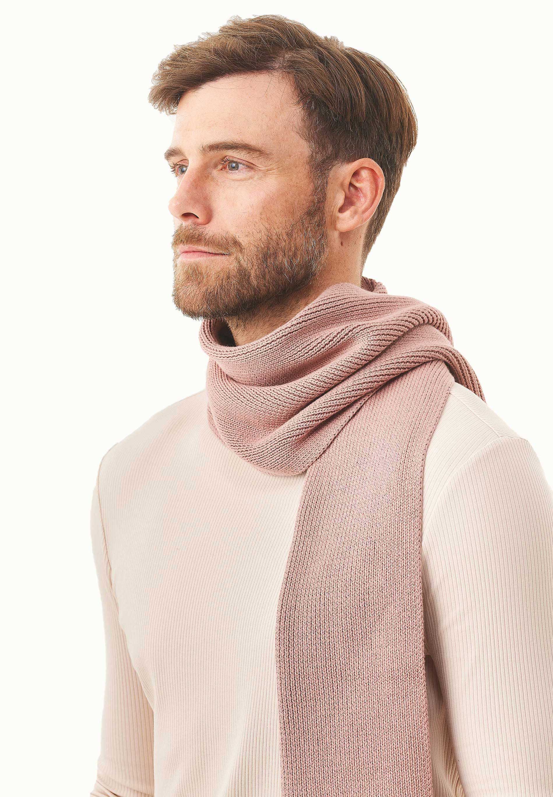 Unisex Strickschal aus Bio-Baumwolle