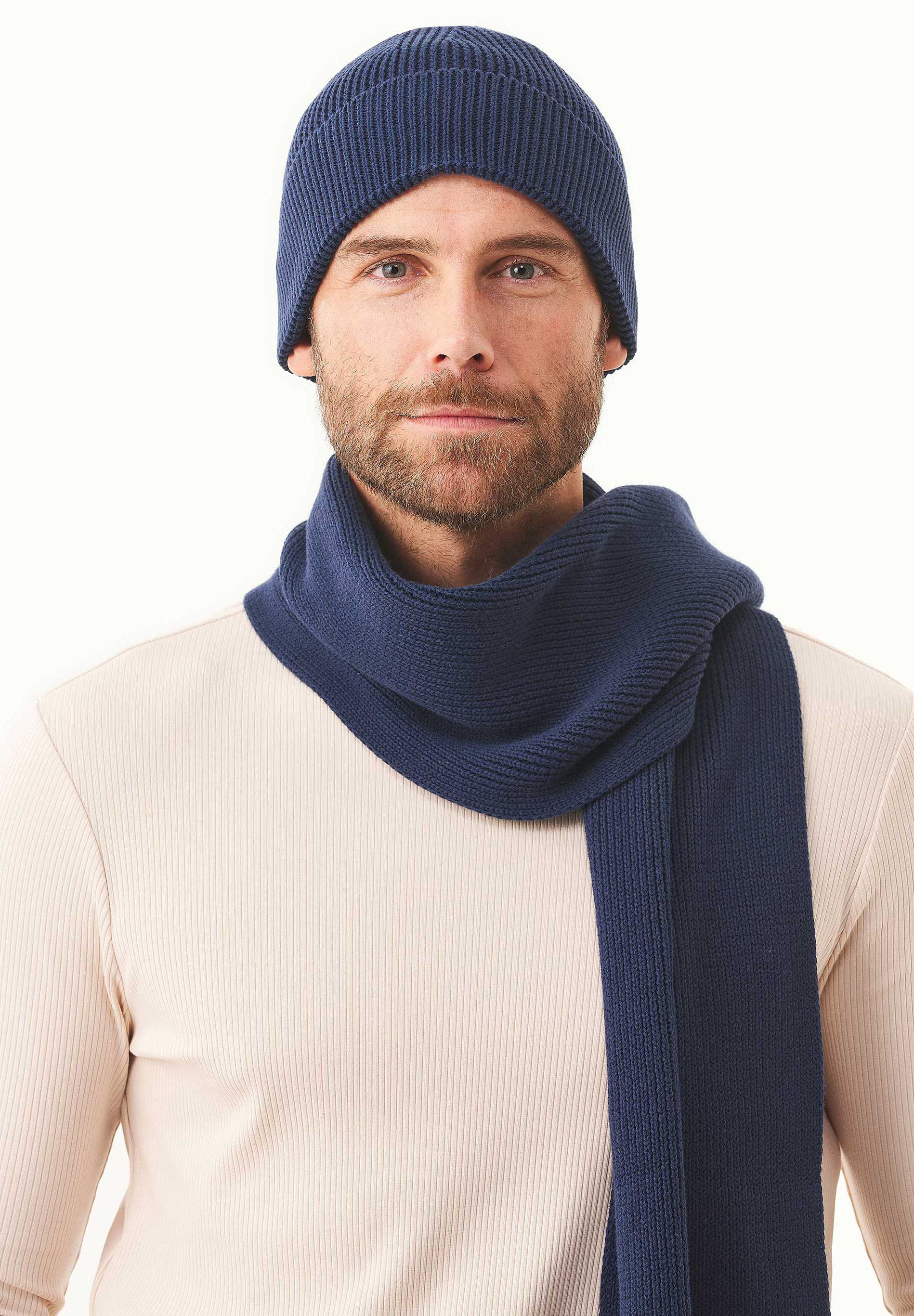 Unisex Strickschal aus Bio-Baumwolle