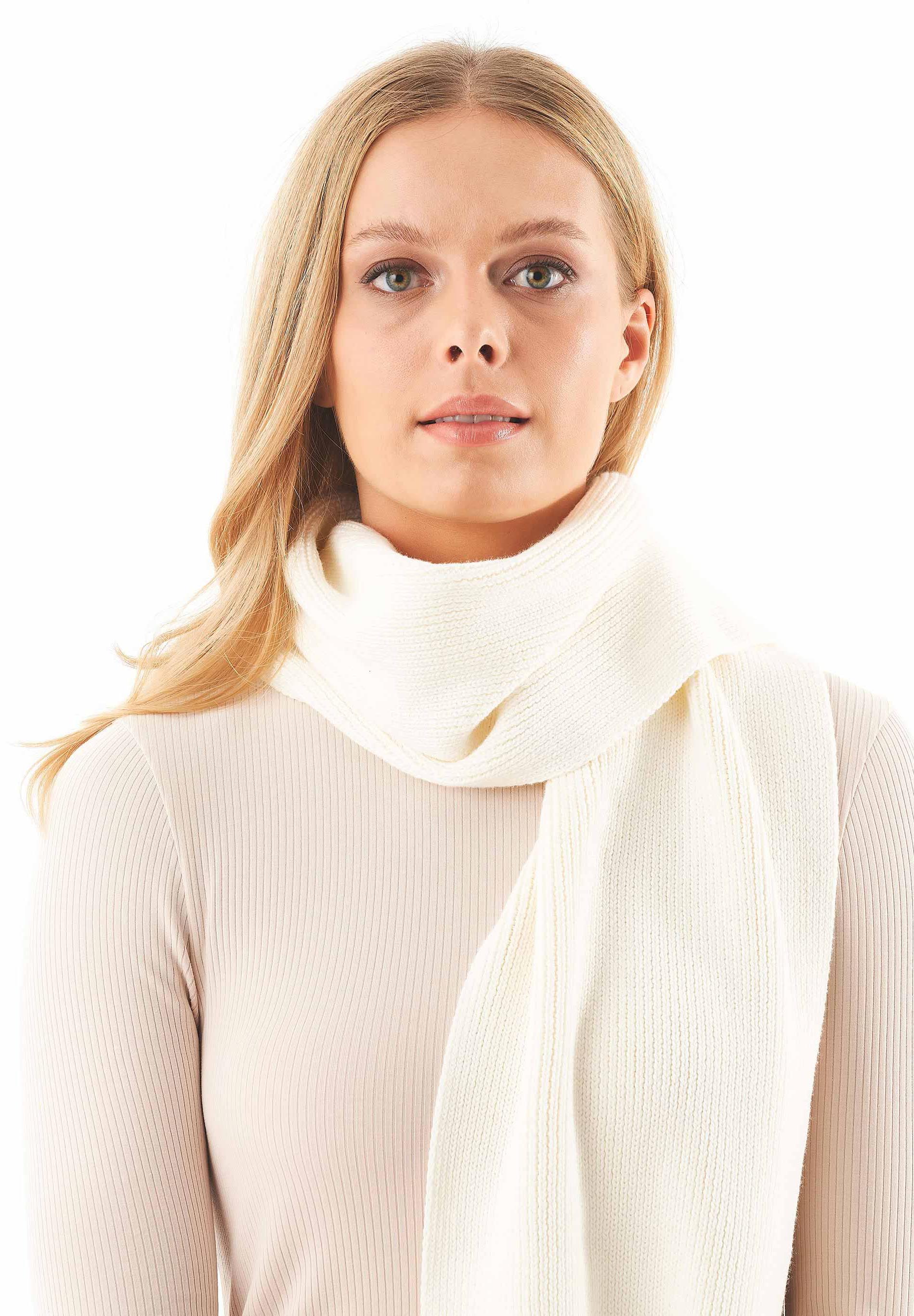Unisex Strickschal aus Bio-Baumwolle