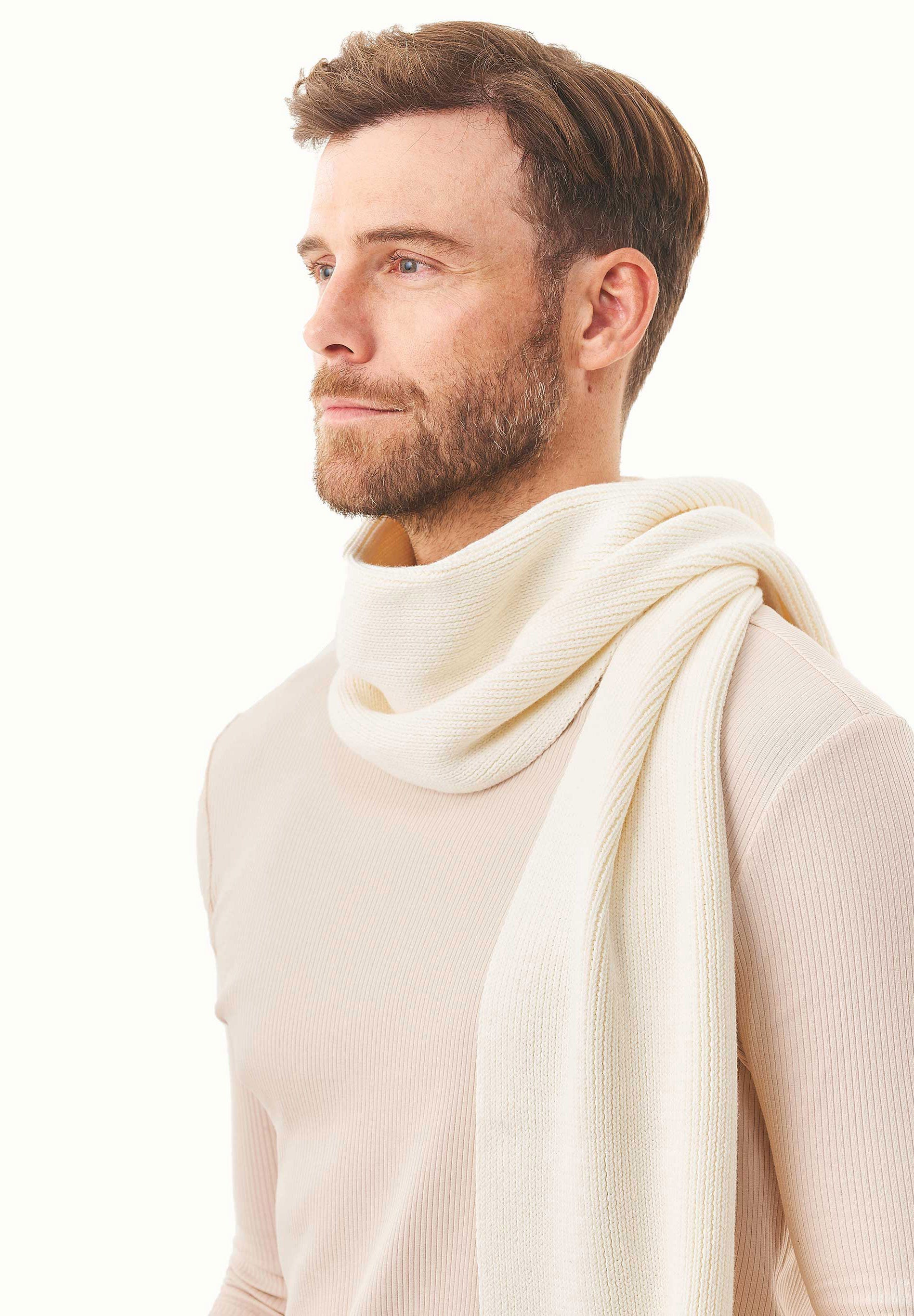 Unisex Strickschal aus Bio-Baumwolle