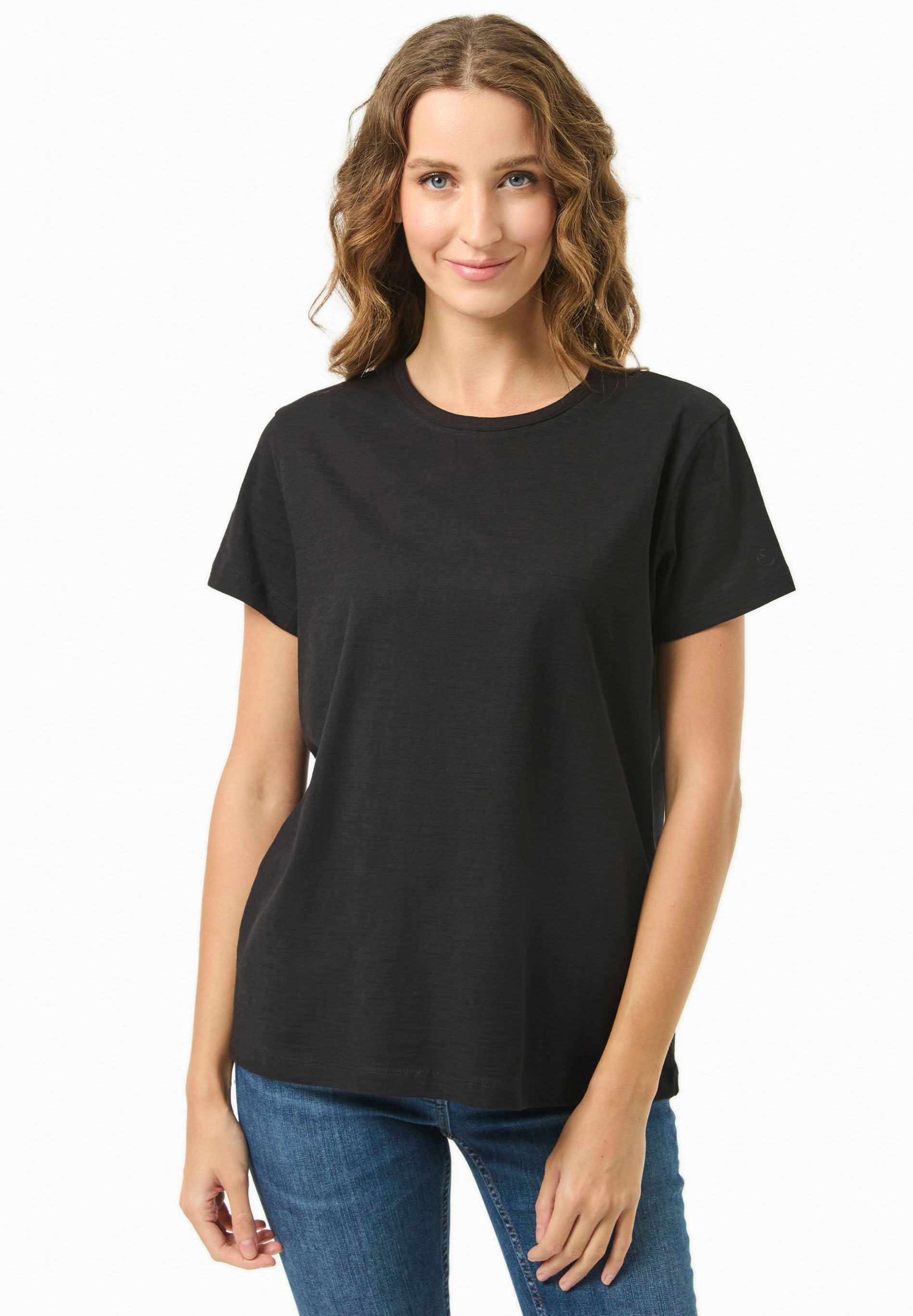 Basic T-Shirt aus Bio-Baumwolle