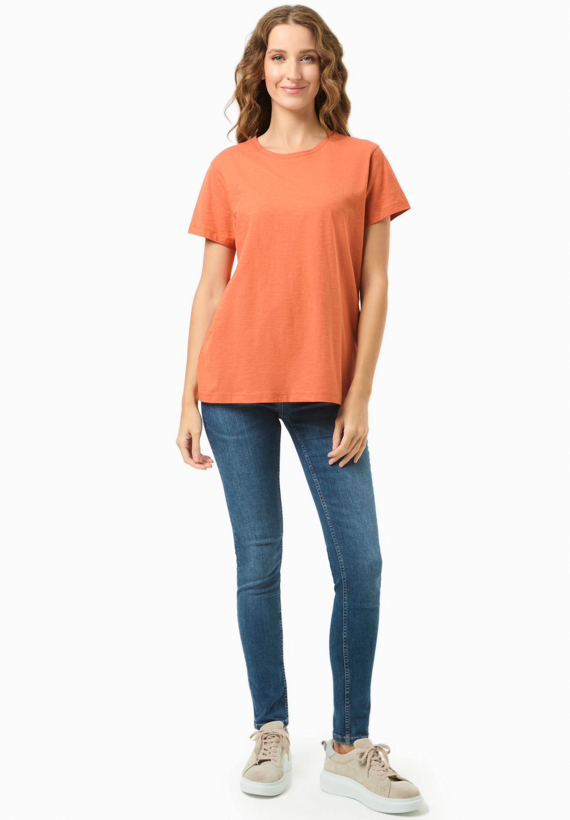 Basic T-Shirt aus Bio-Baumwolle