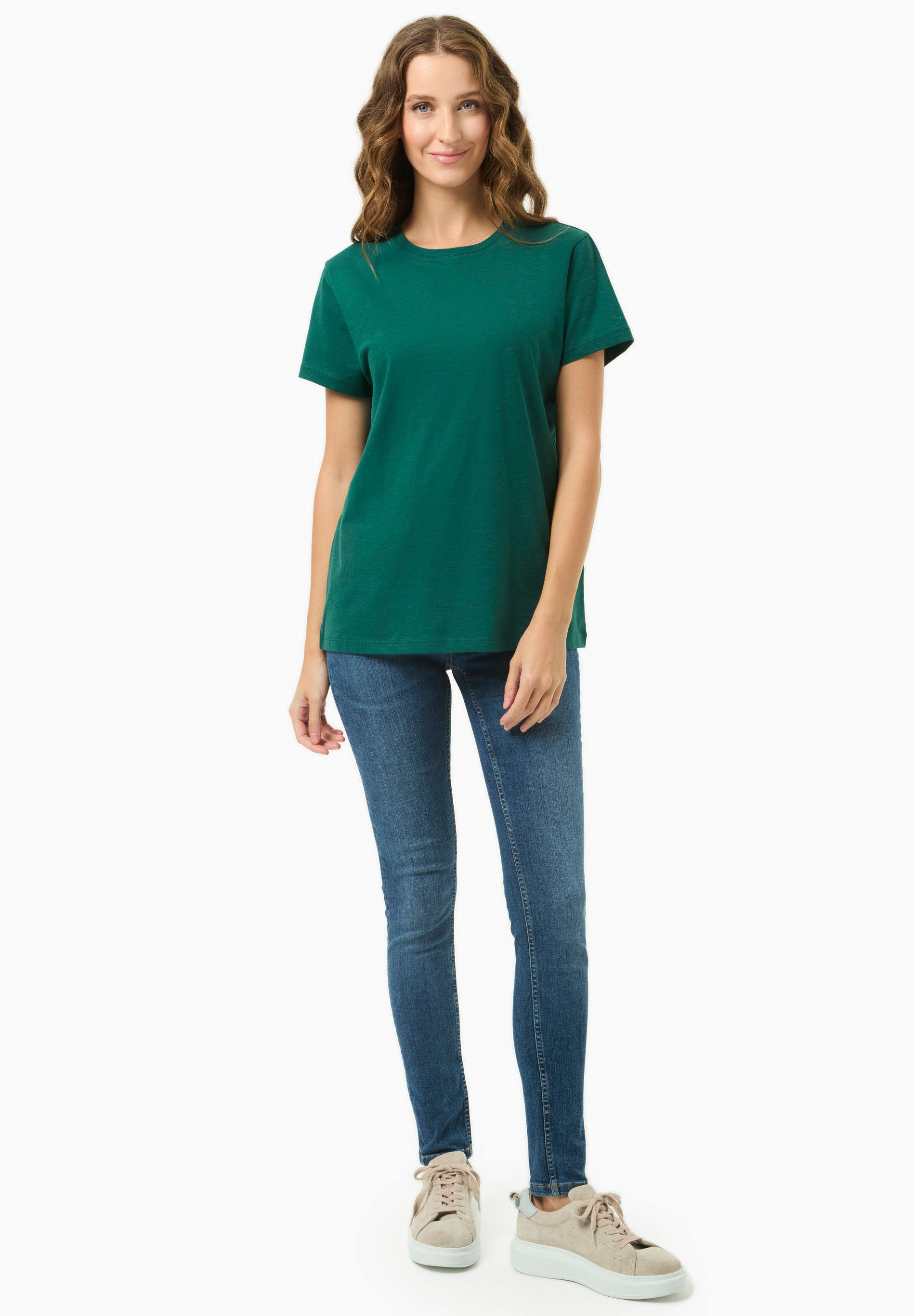 Basic T-Shirt aus Bio-Baumwolle