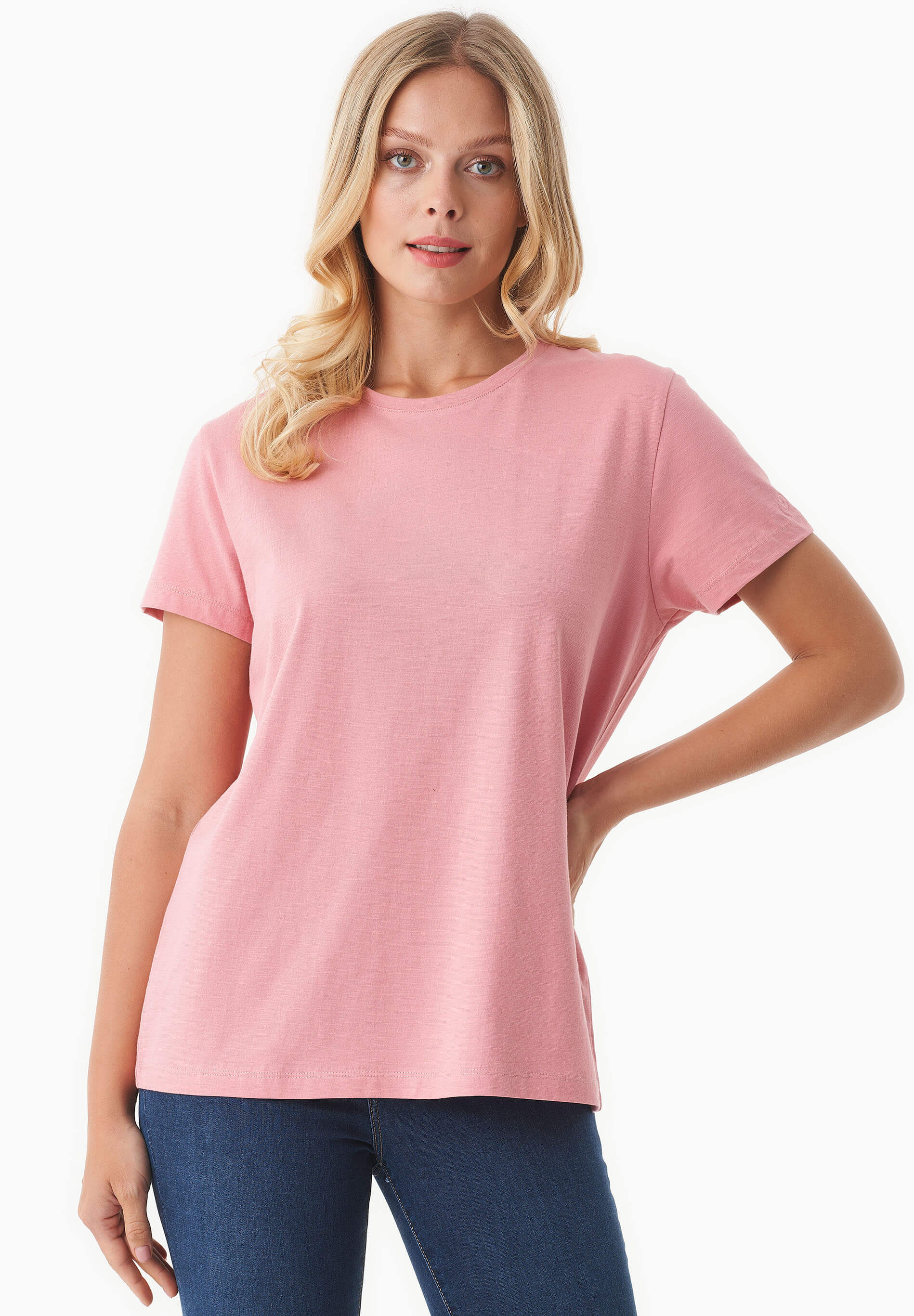 Basic T-Shirt aus Bio-Baumwolle